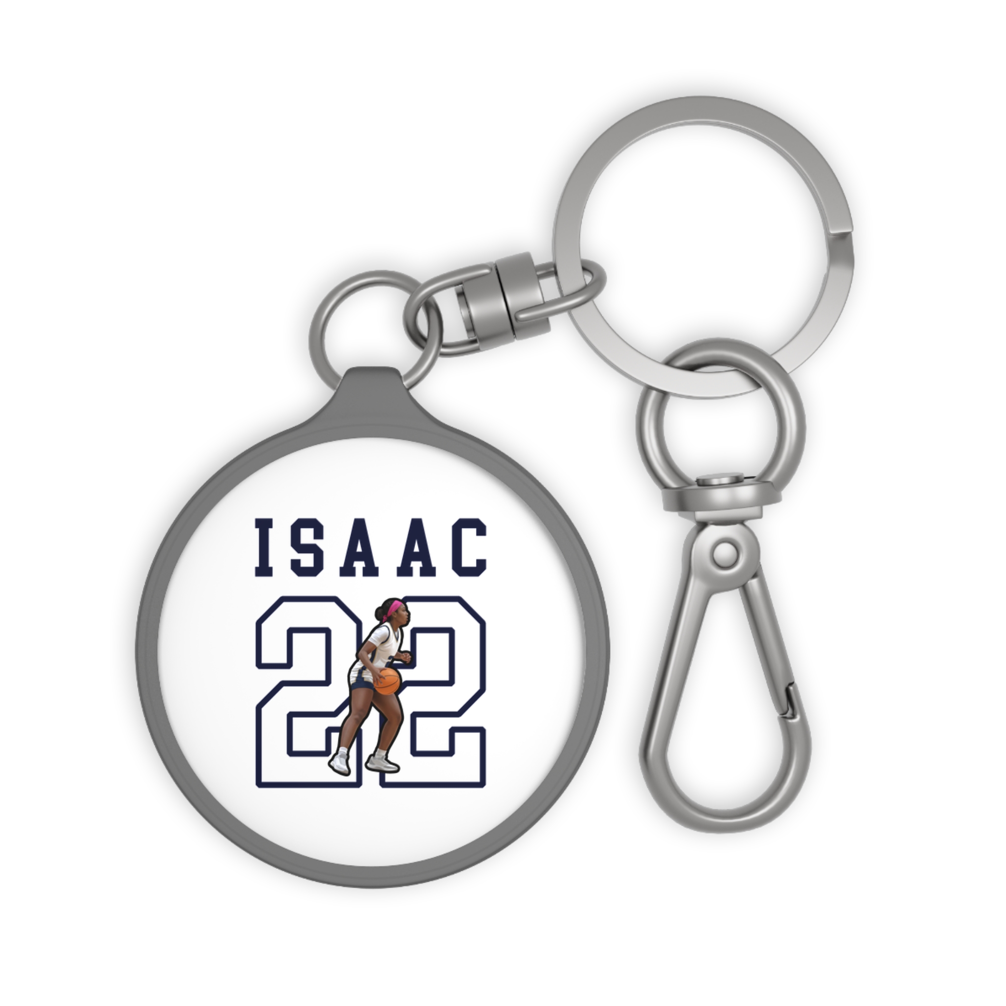Keychain — character_shirsey in Grey