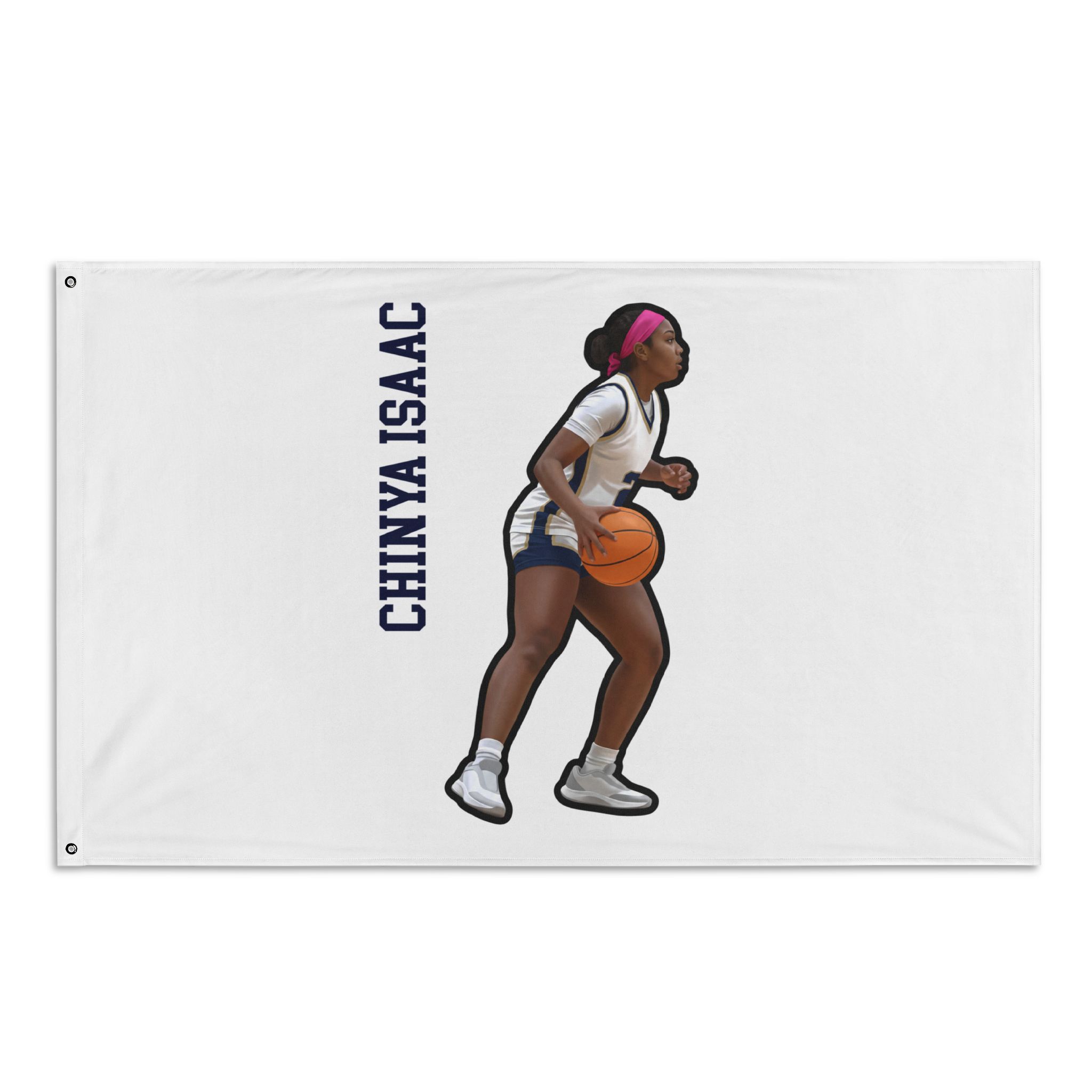 Flag (35 × 56 in) — character_name_vertical in Classic