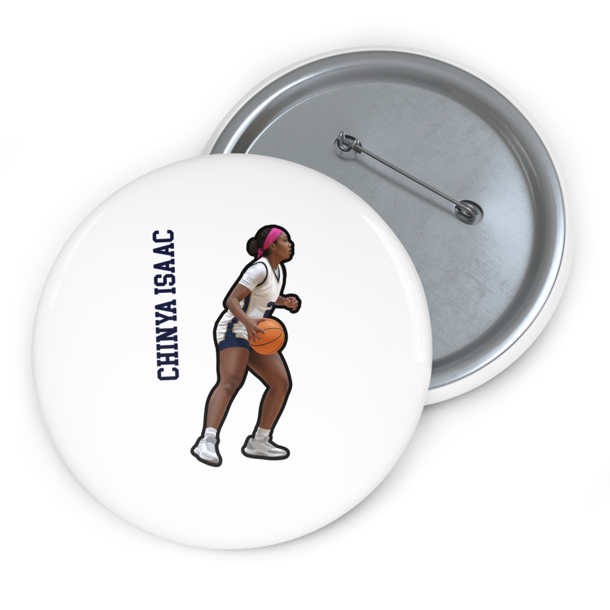 Game Day Pin — character_name_vertical in Classic