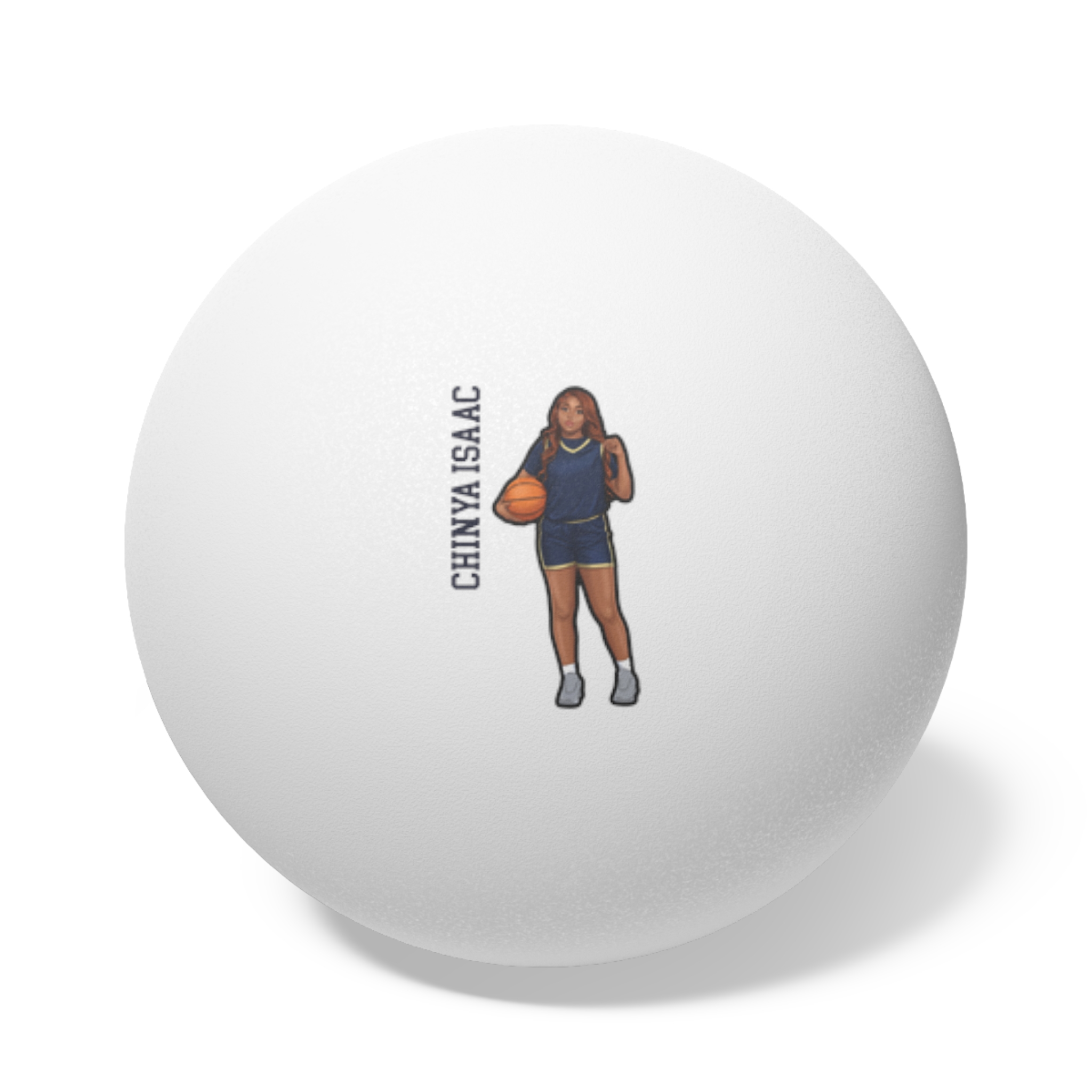 Ping Pong Balls, 6 pcs — character_name_vertical in White