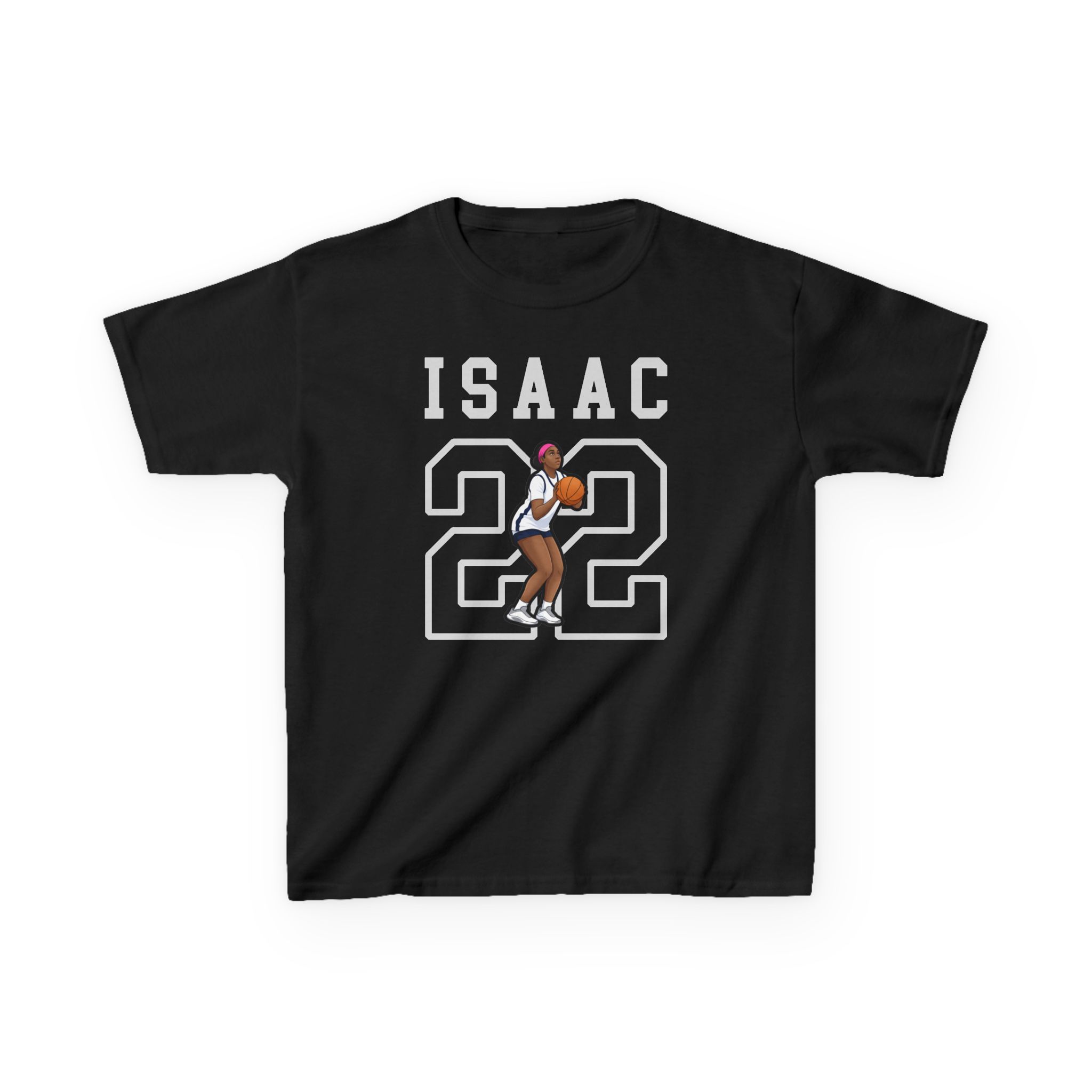 Youth Tee — character_shirsey in Black