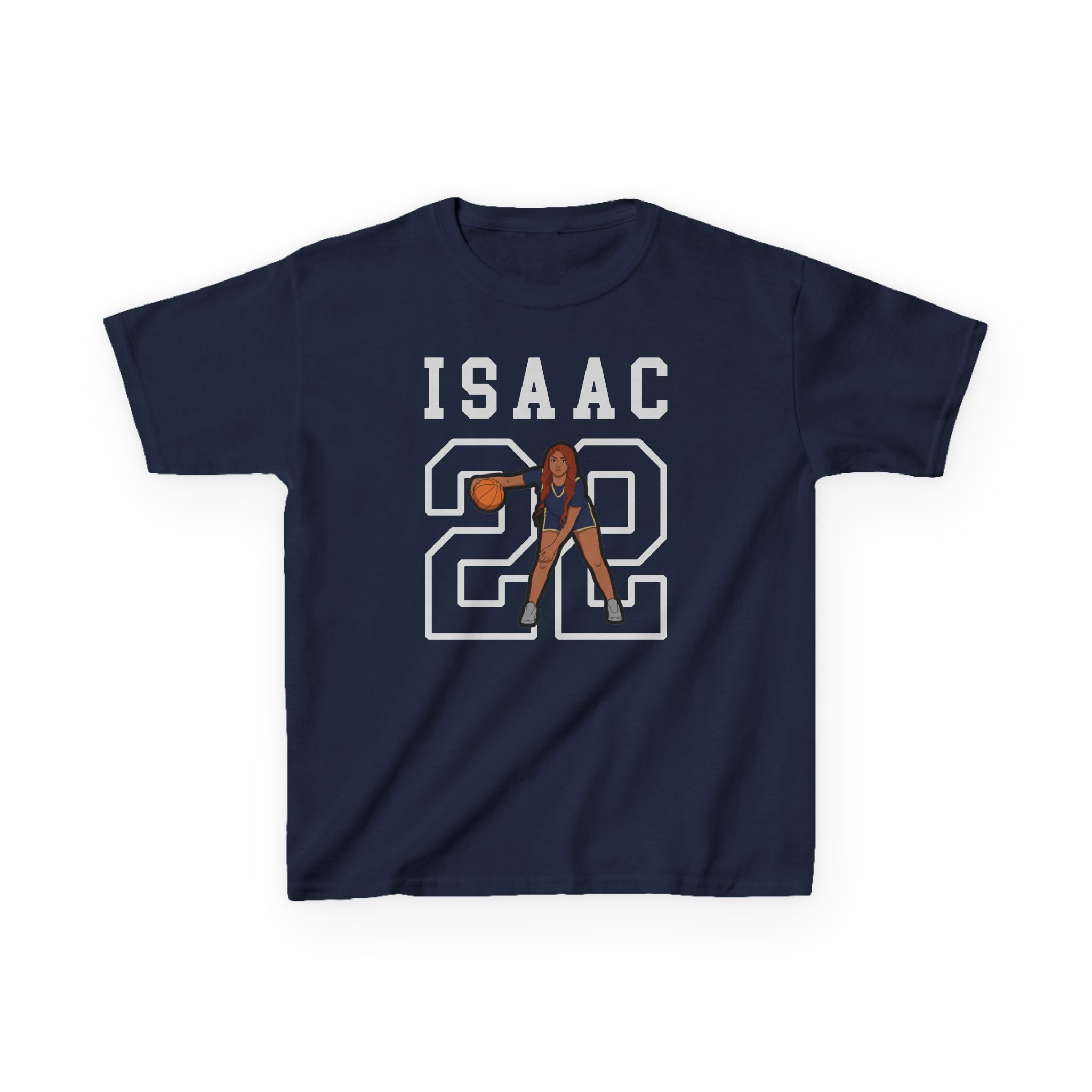 Youth Tee — character_shirsey in Navy