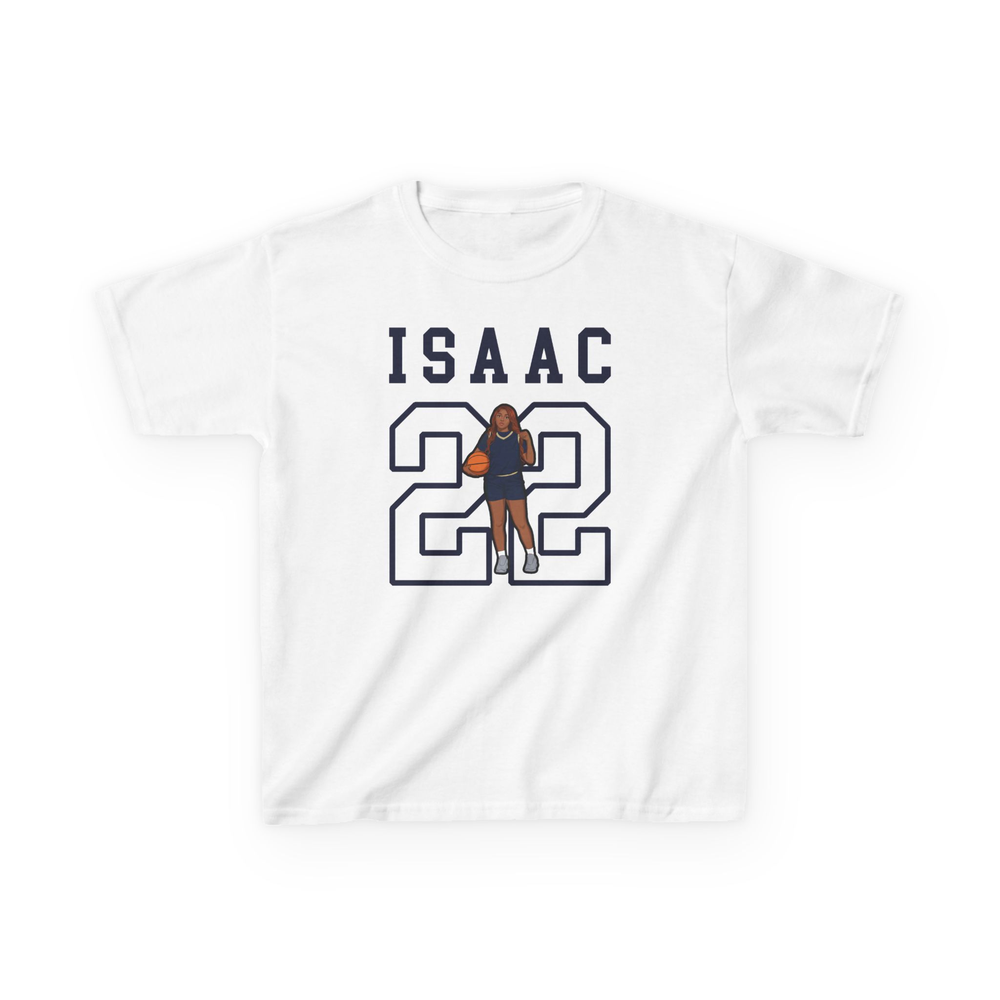 Youth Tee — character_shirsey in White
