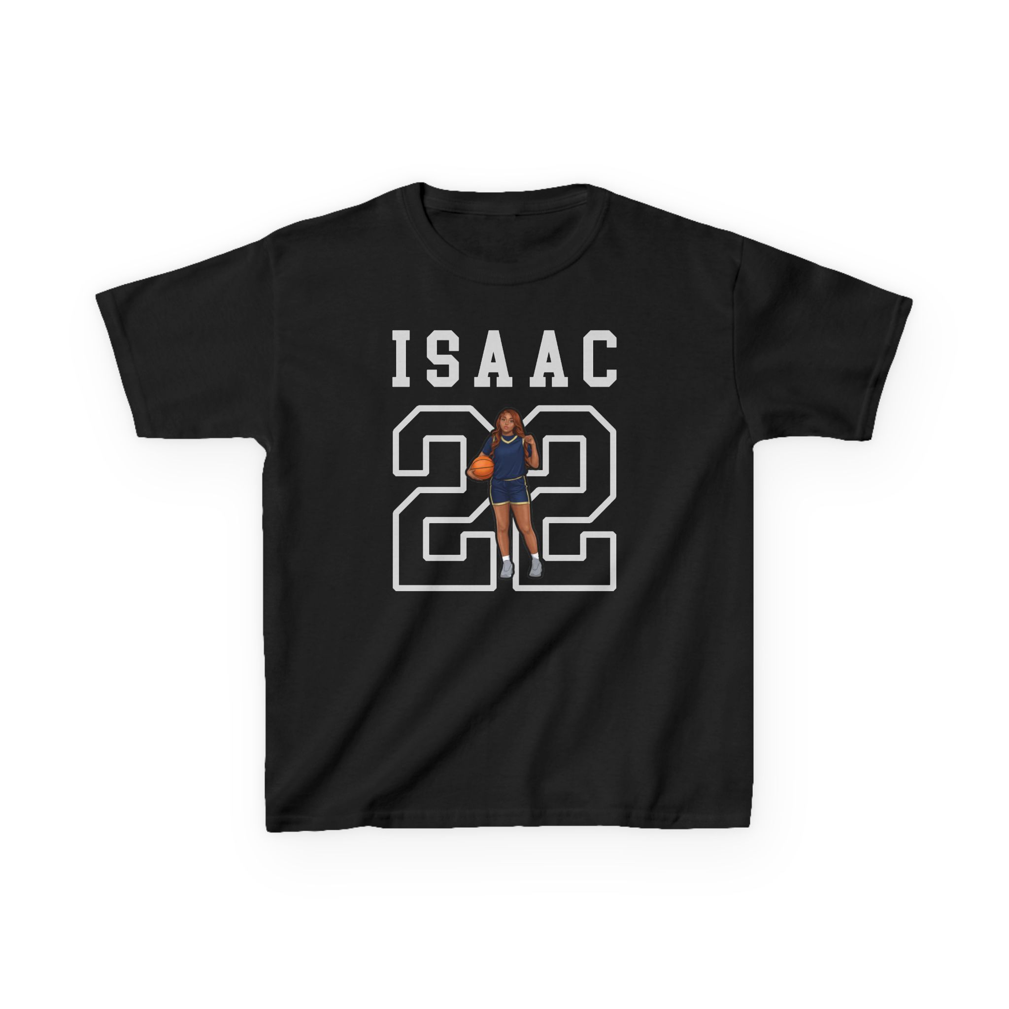 Youth Tee — character_shirsey in Black