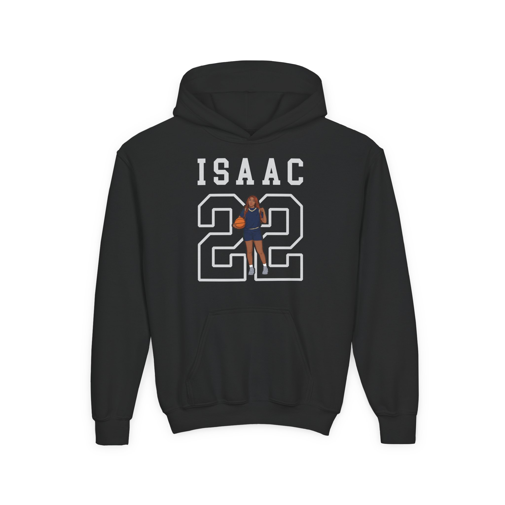 Youth Hoodie — character_shirsey in Black