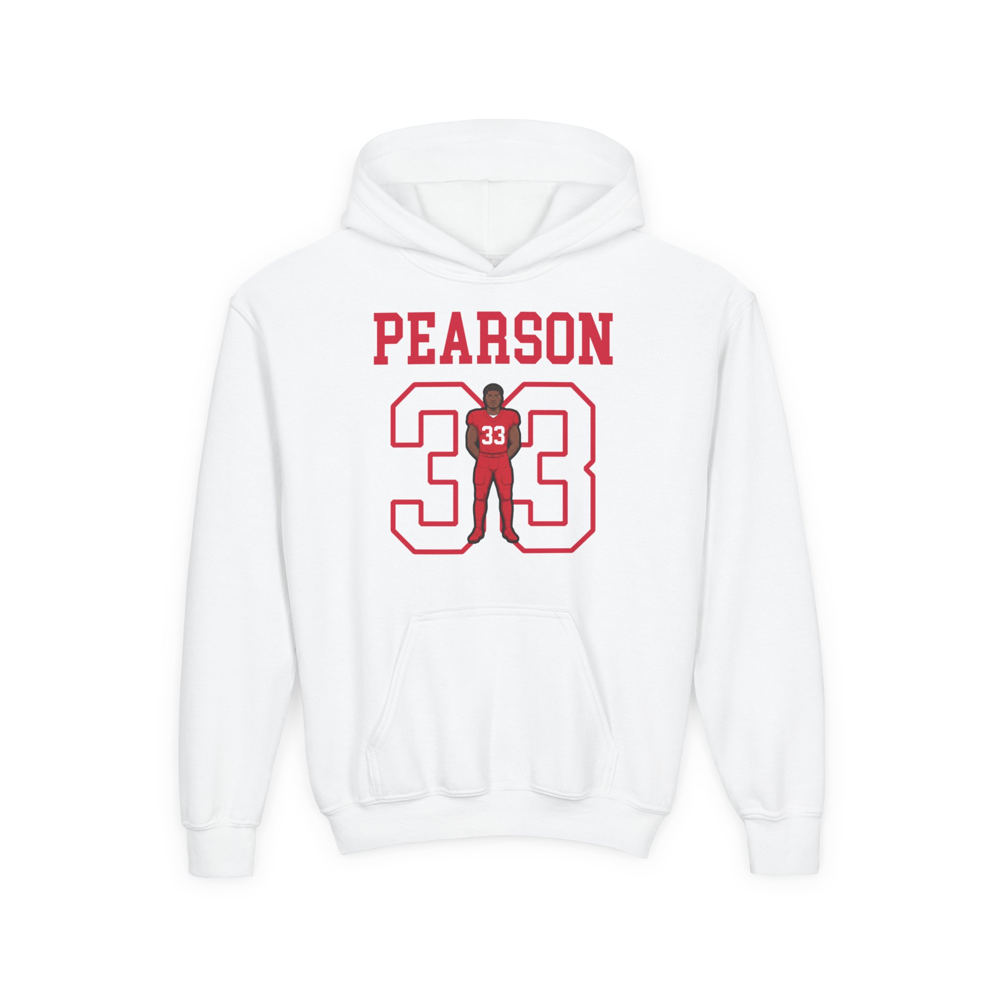 Youth Hoodie — character_shirsey in White