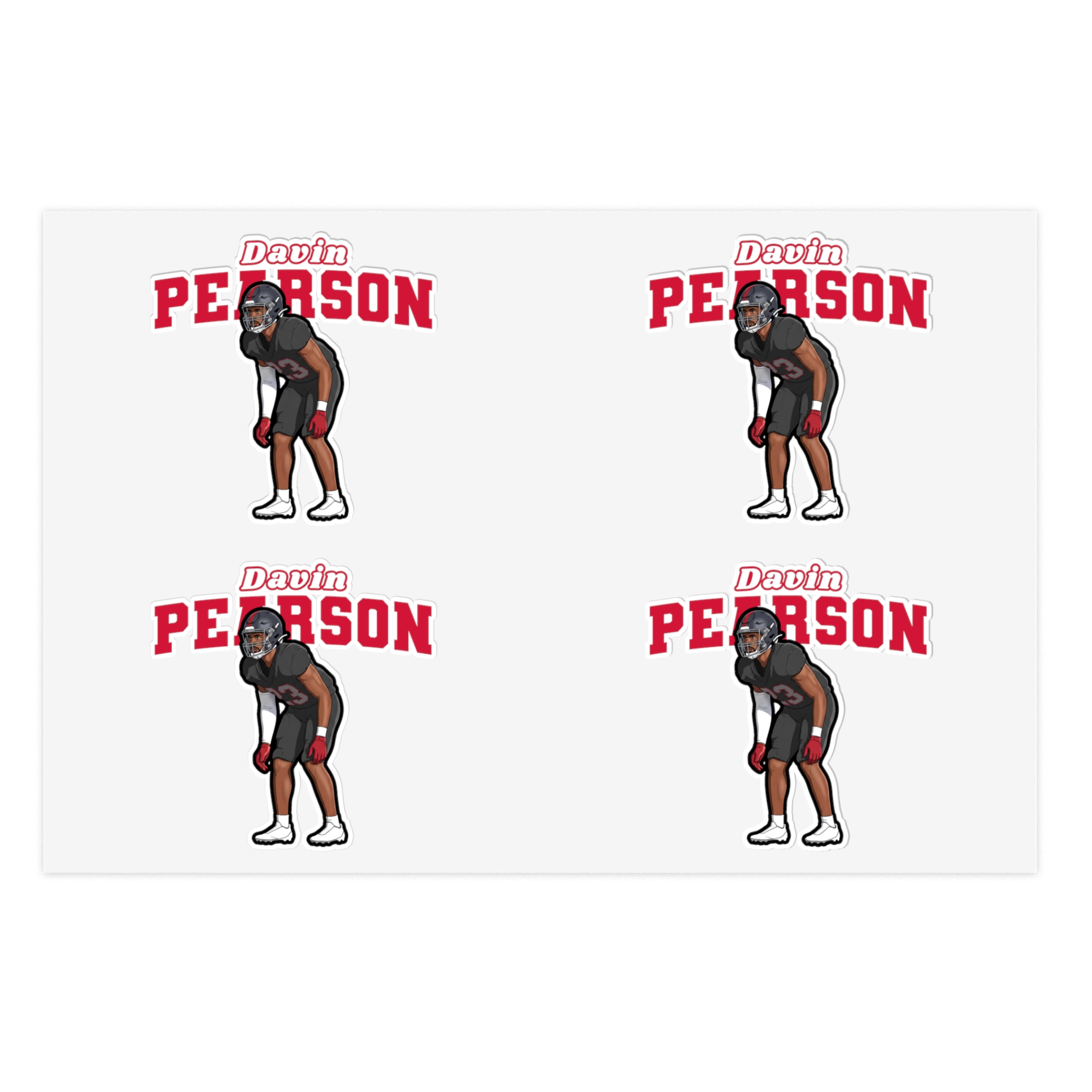 Sticker Sheet — character_name_arch in Classic