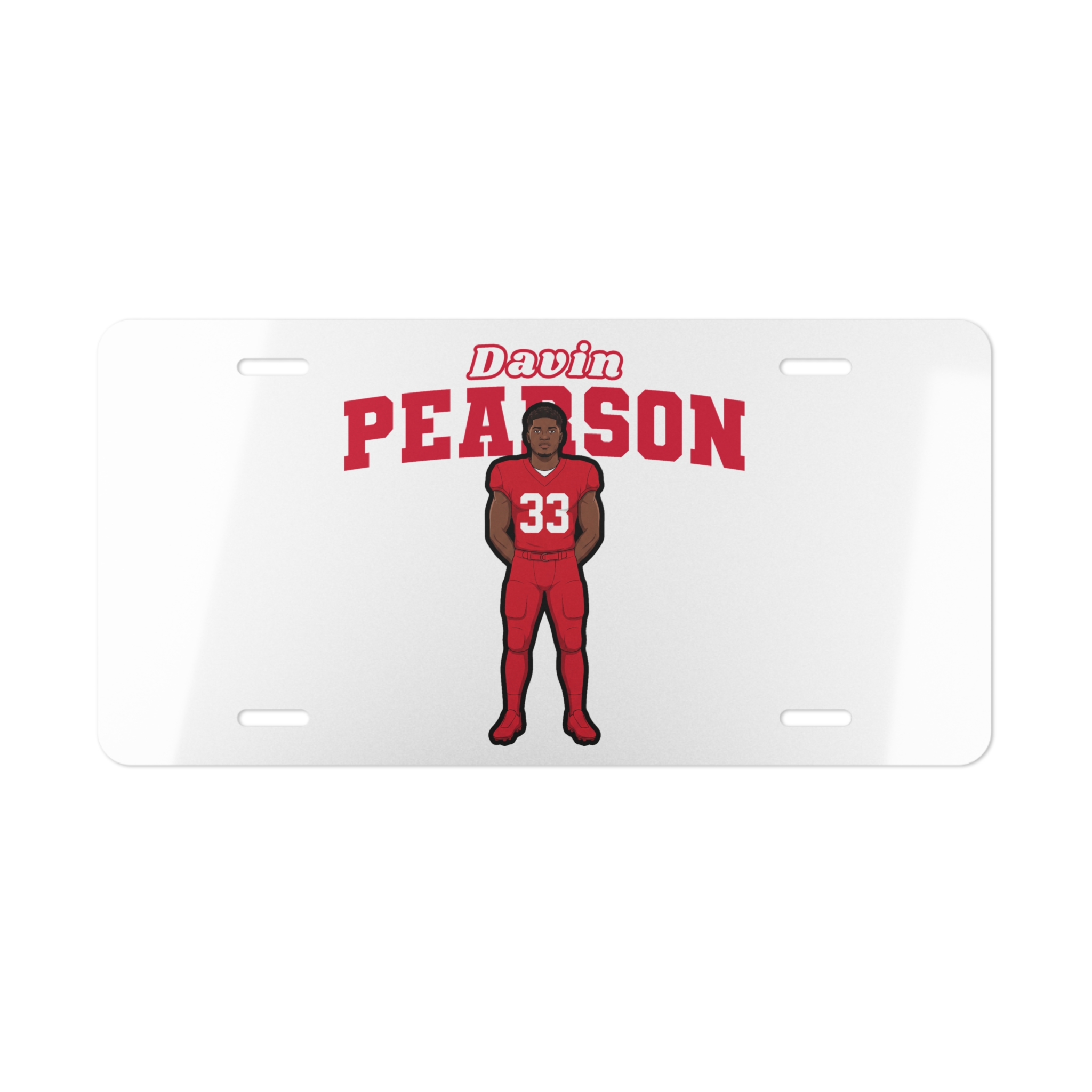 License Plate — character_name_arch in Classic