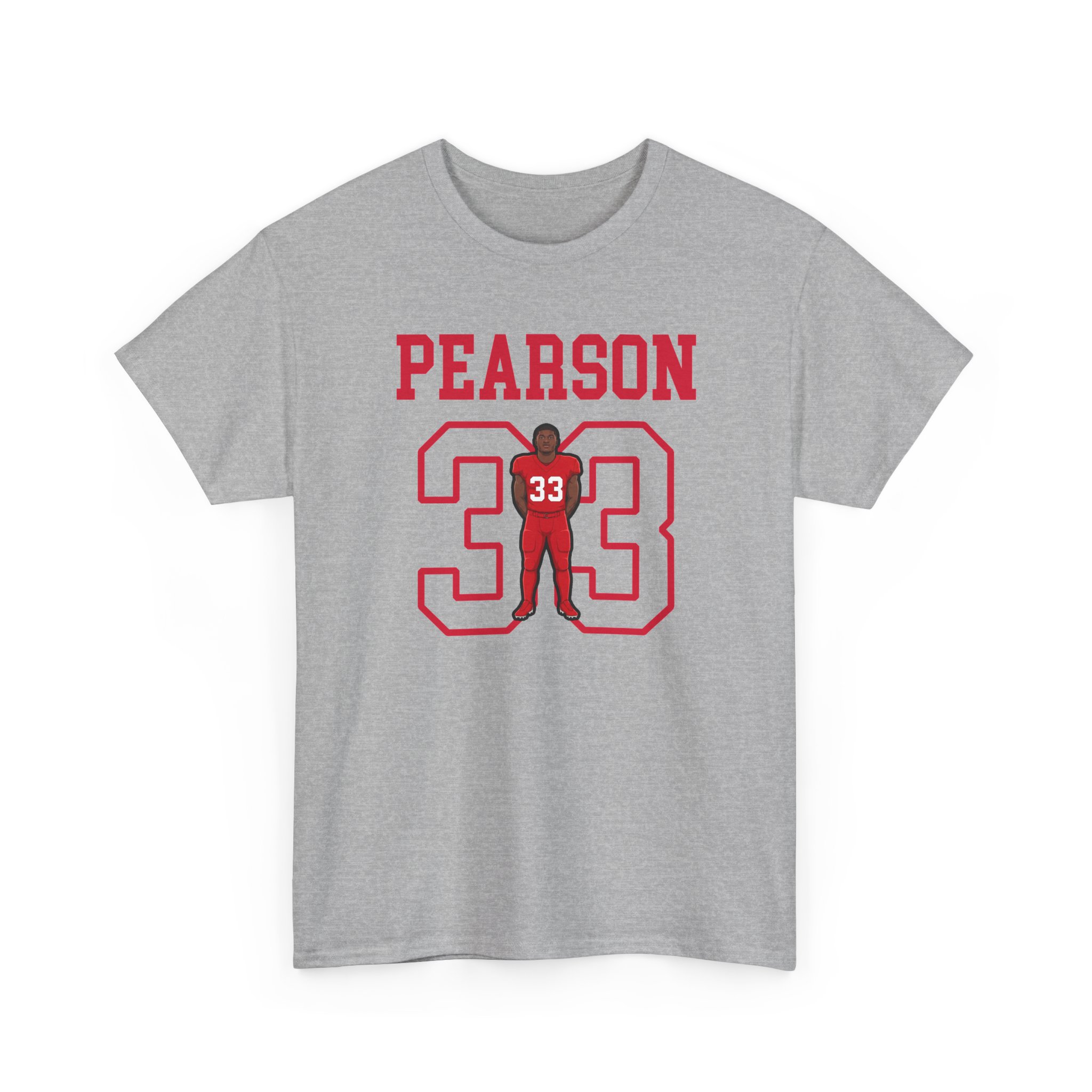 Tee — character_shirsey in Grey