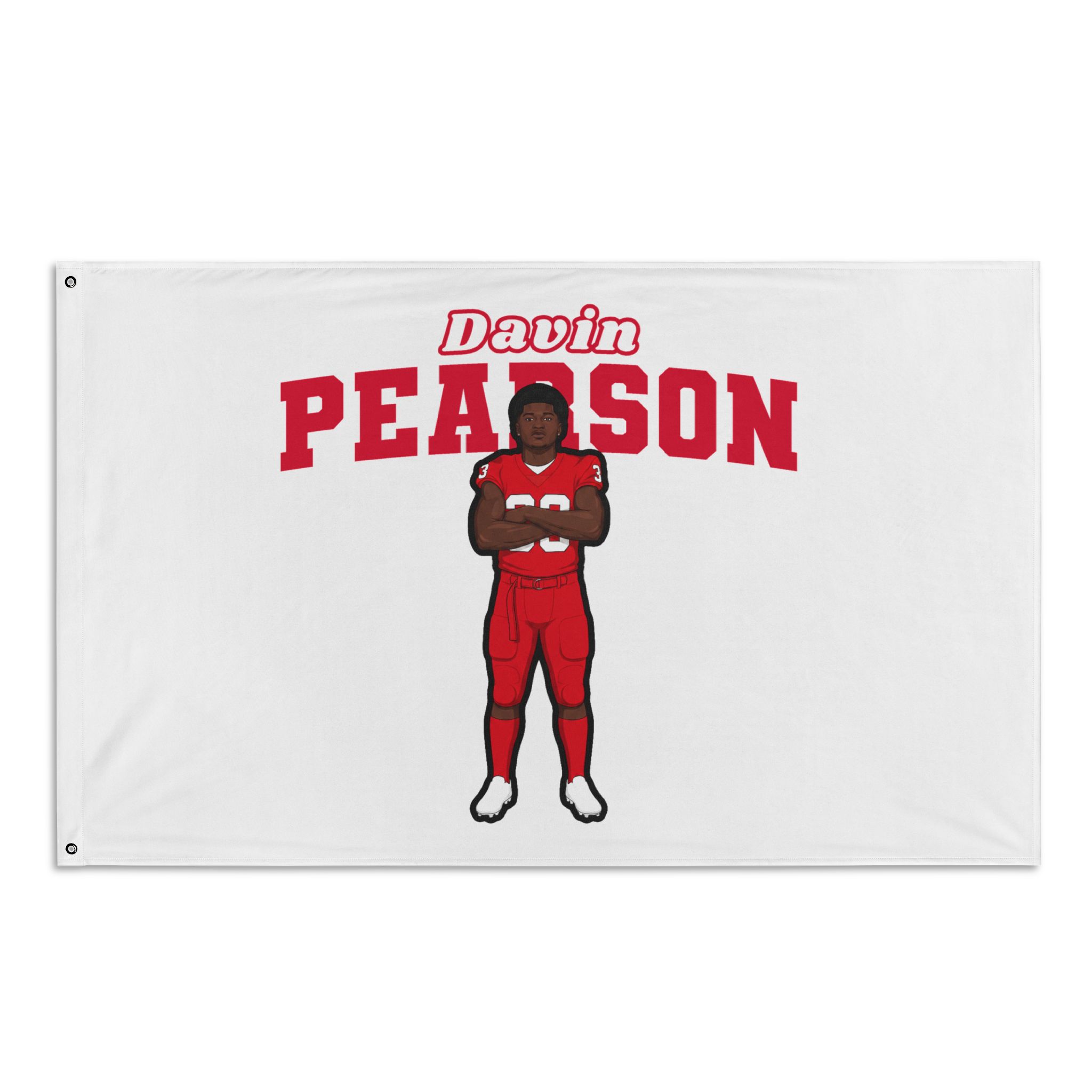 Flag (35 × 56 in) — character_name_arch in Classic