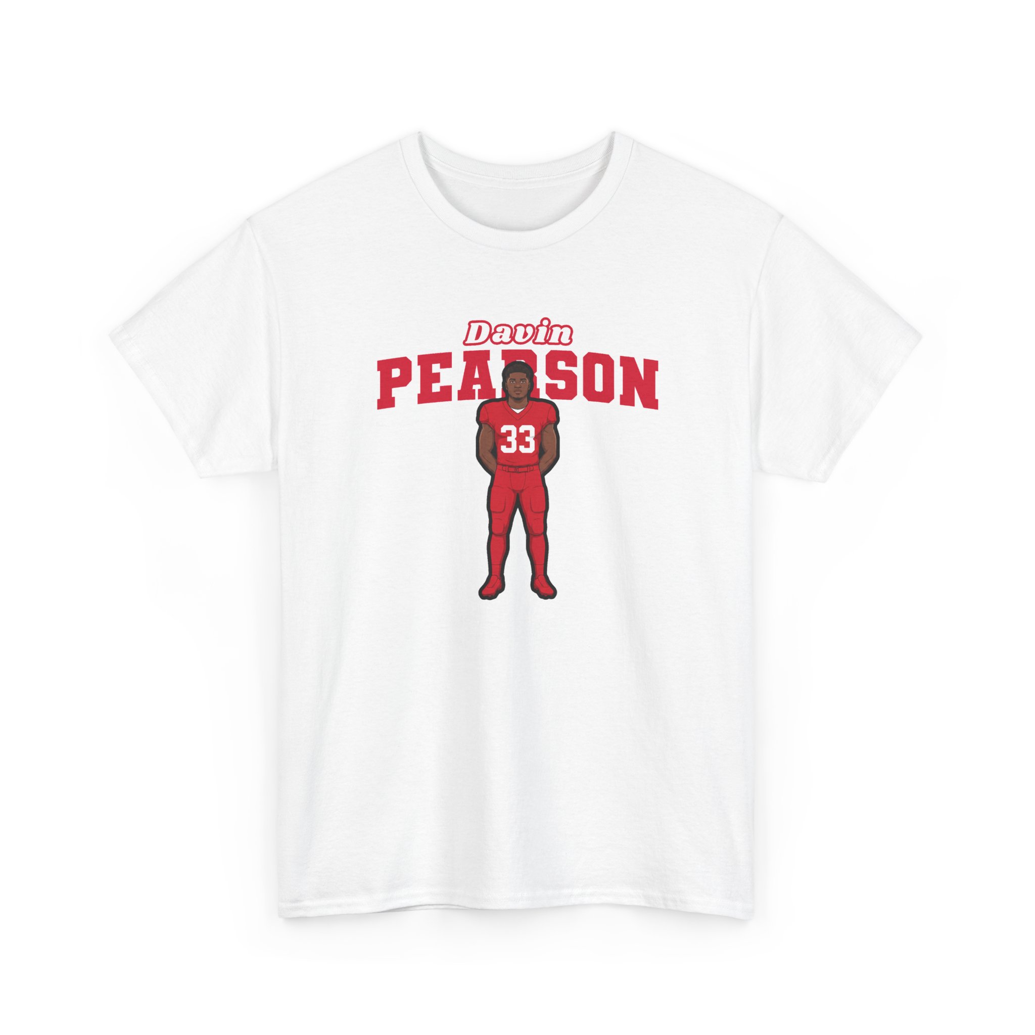 Tee — character_name_arch in White