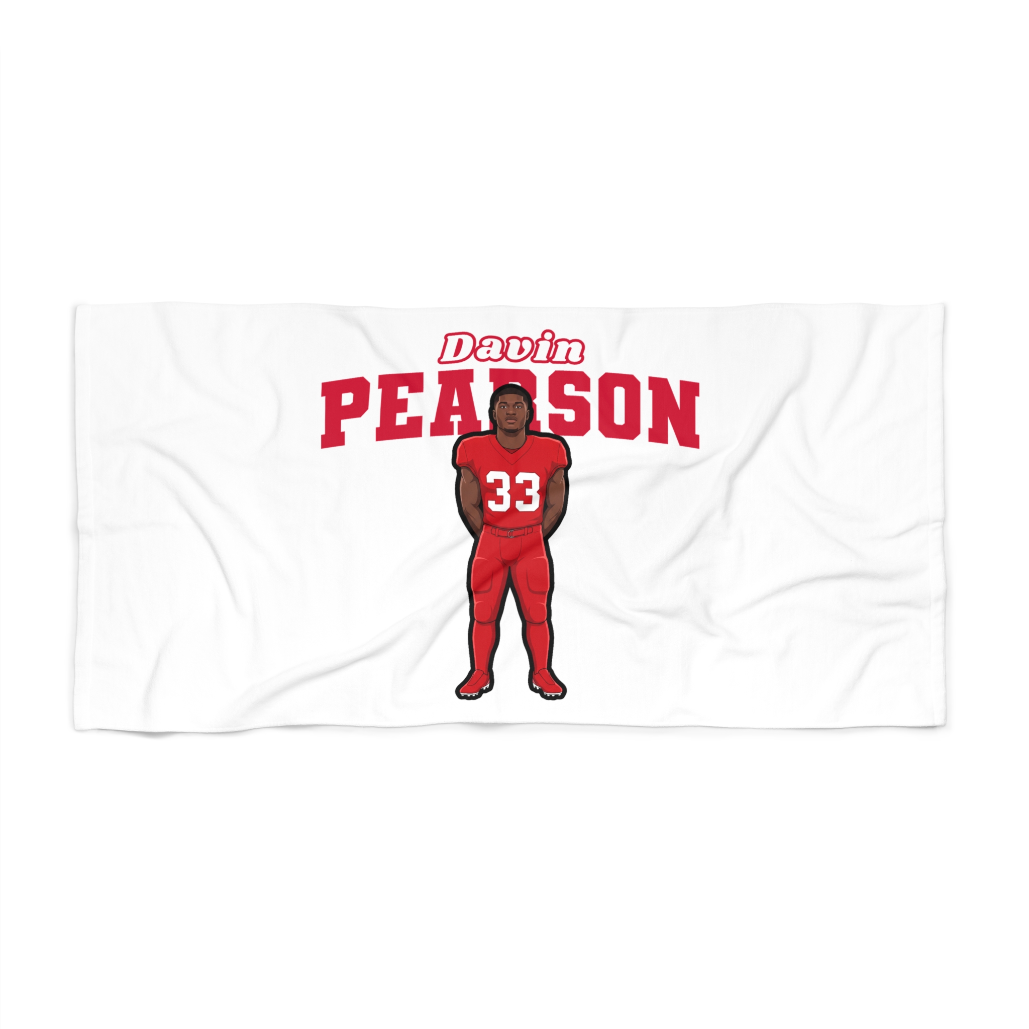 Beach Towel — character_name_arch in Classic