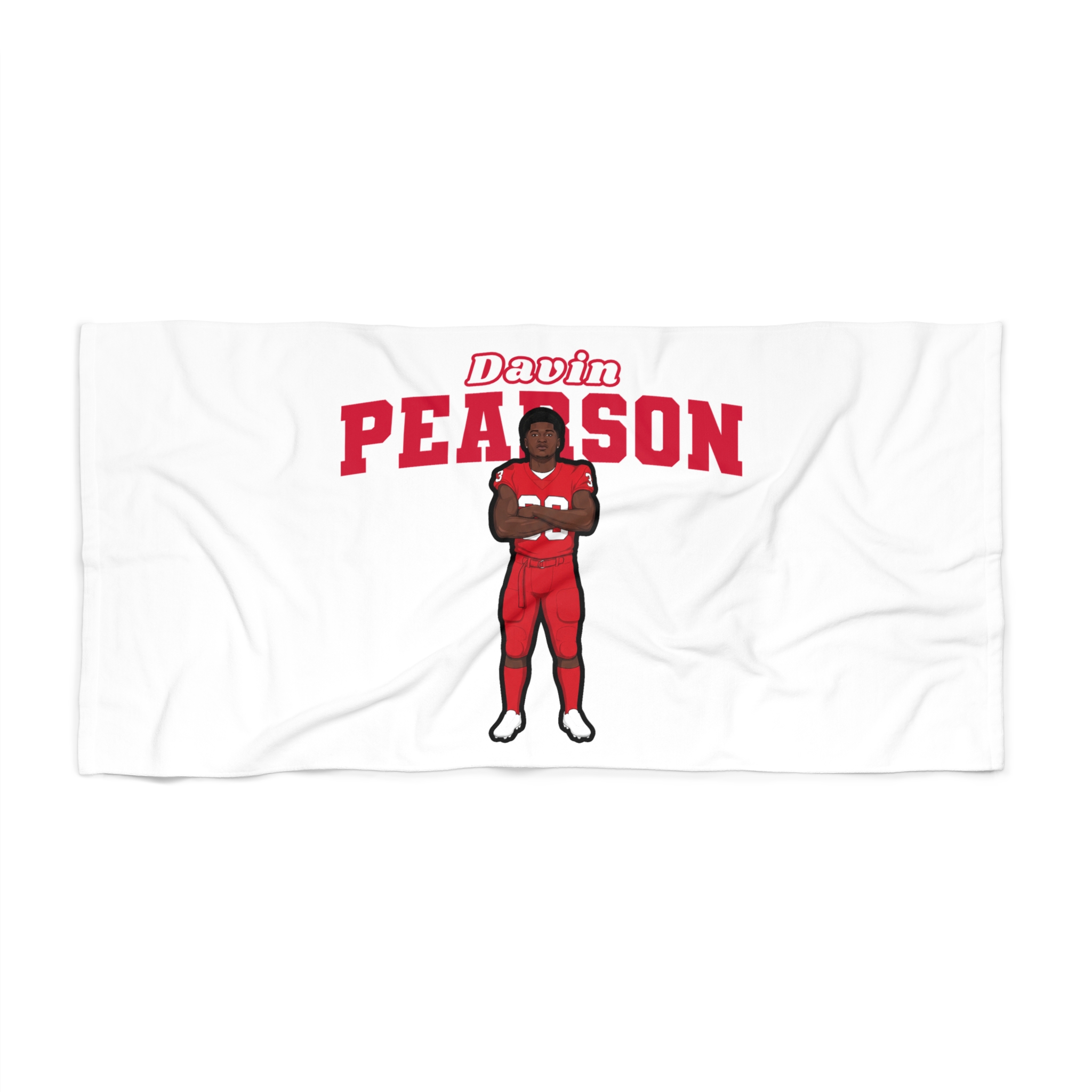 Beach Towel — character_name_arch in Classic