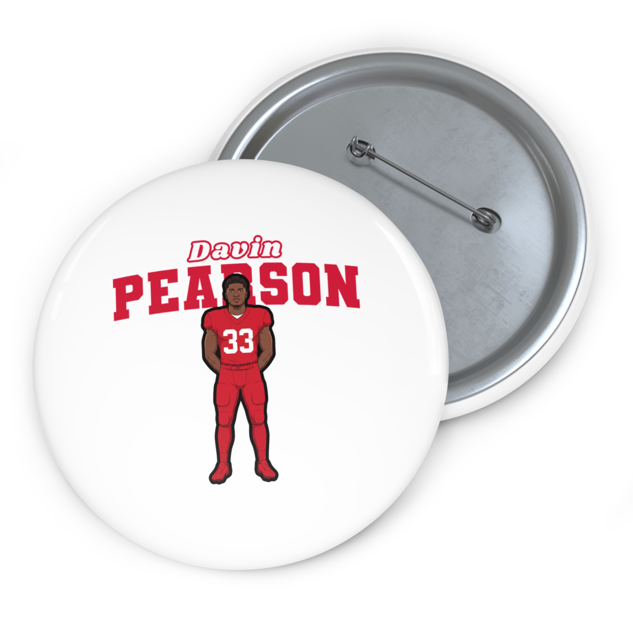 Game Day Pin — character_name_arch in Classic