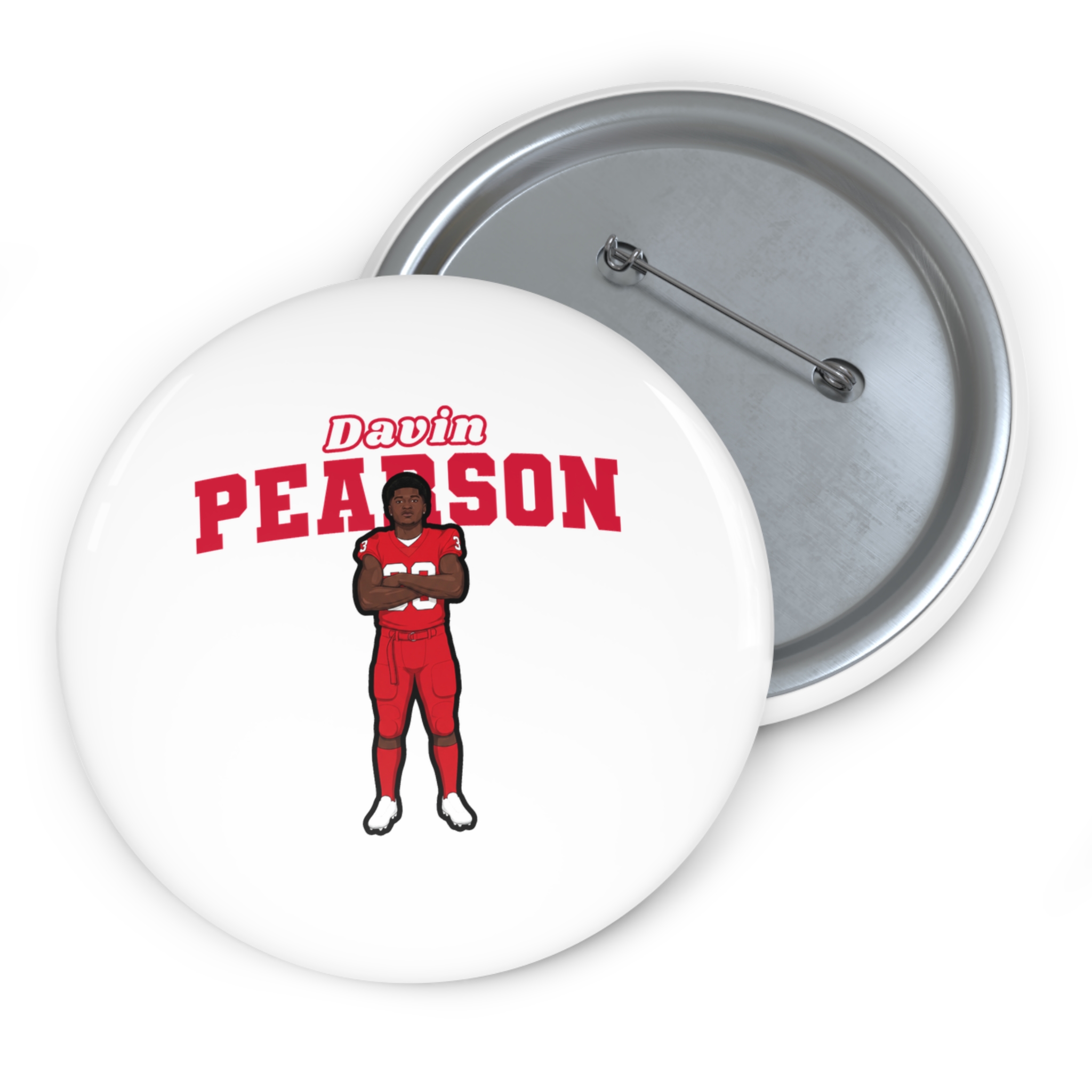 Game Day Pin — character_name_arch in Classic