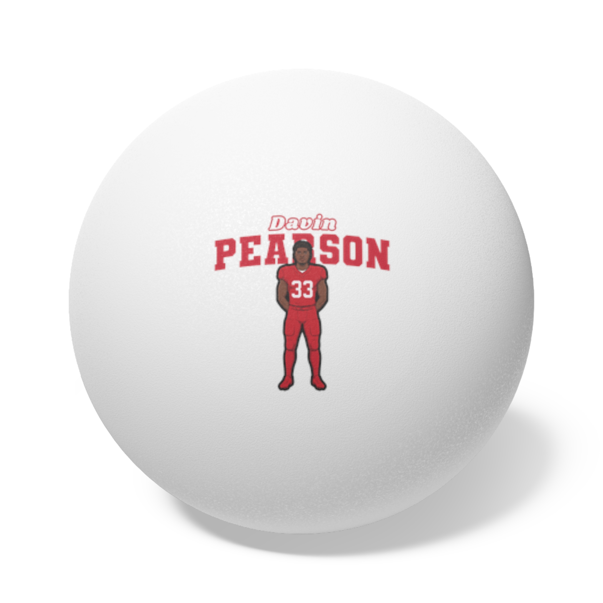 Ping Pong Balls, 6 pcs — character_name_arch in White