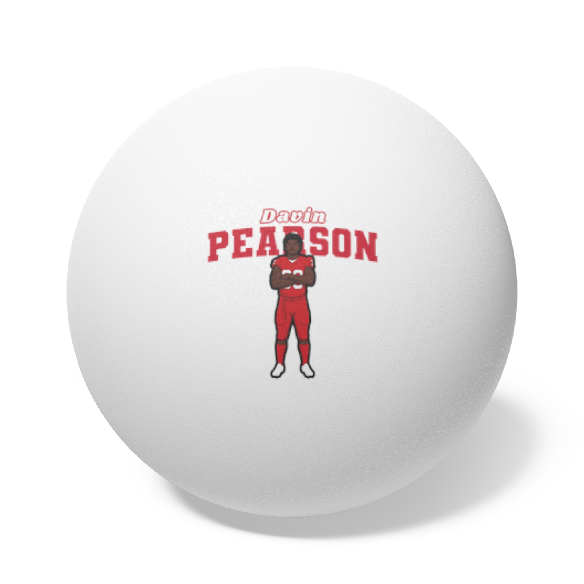 Ping Pong Balls, 6 pcs — character_name_arch in White