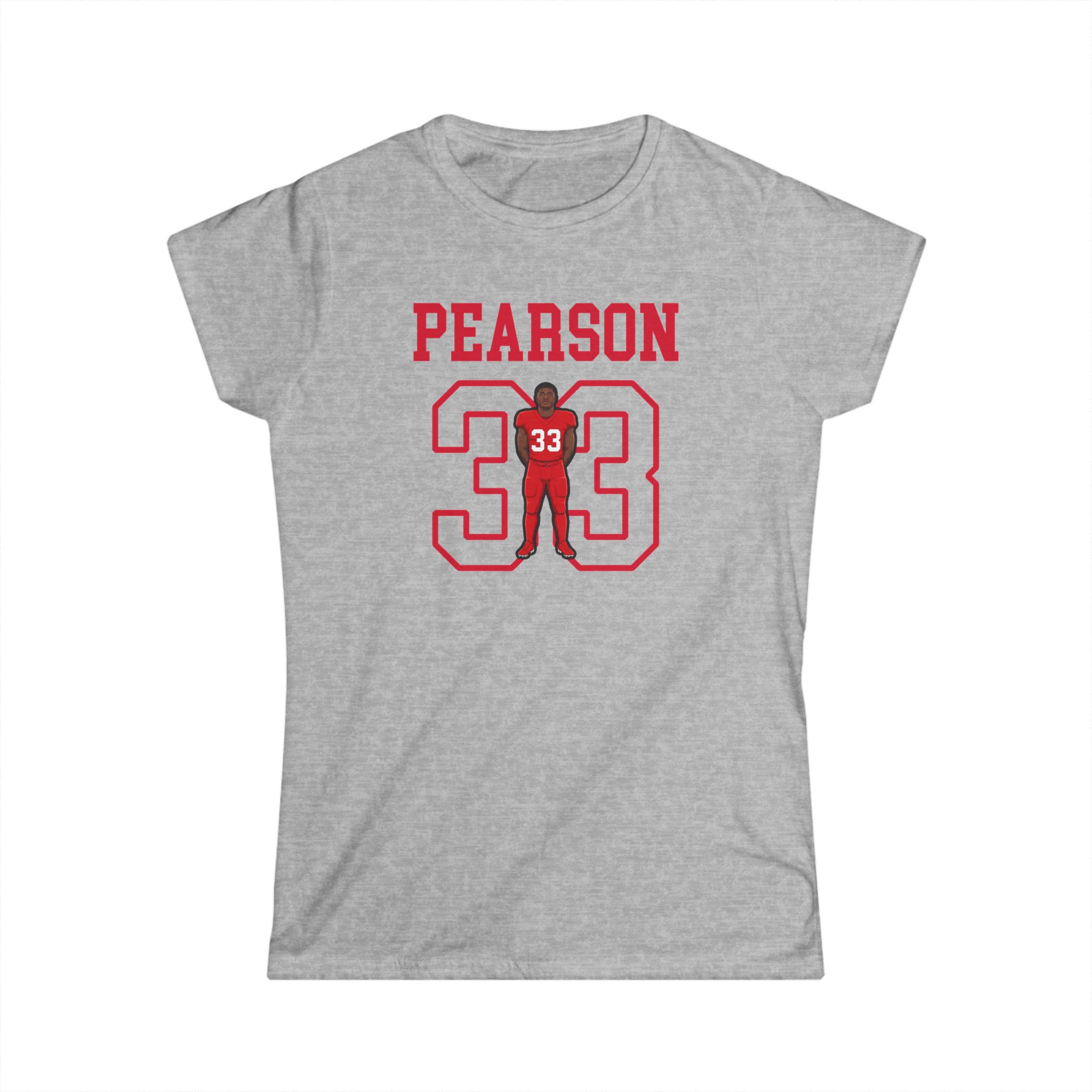 Women's Softstyle Tee — character_shirsey in Grey