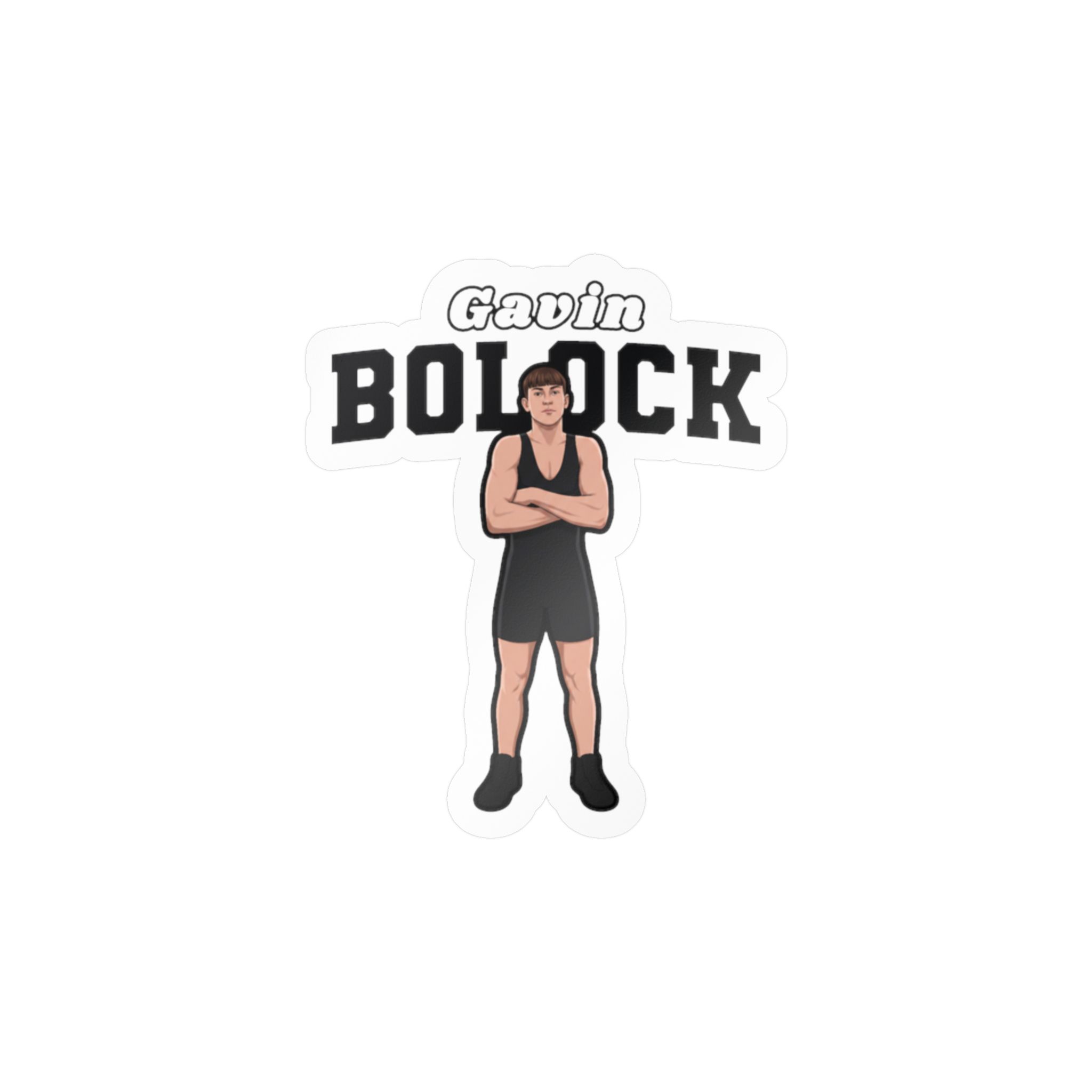 Vinyl Sticker — character_name_arch in Classic