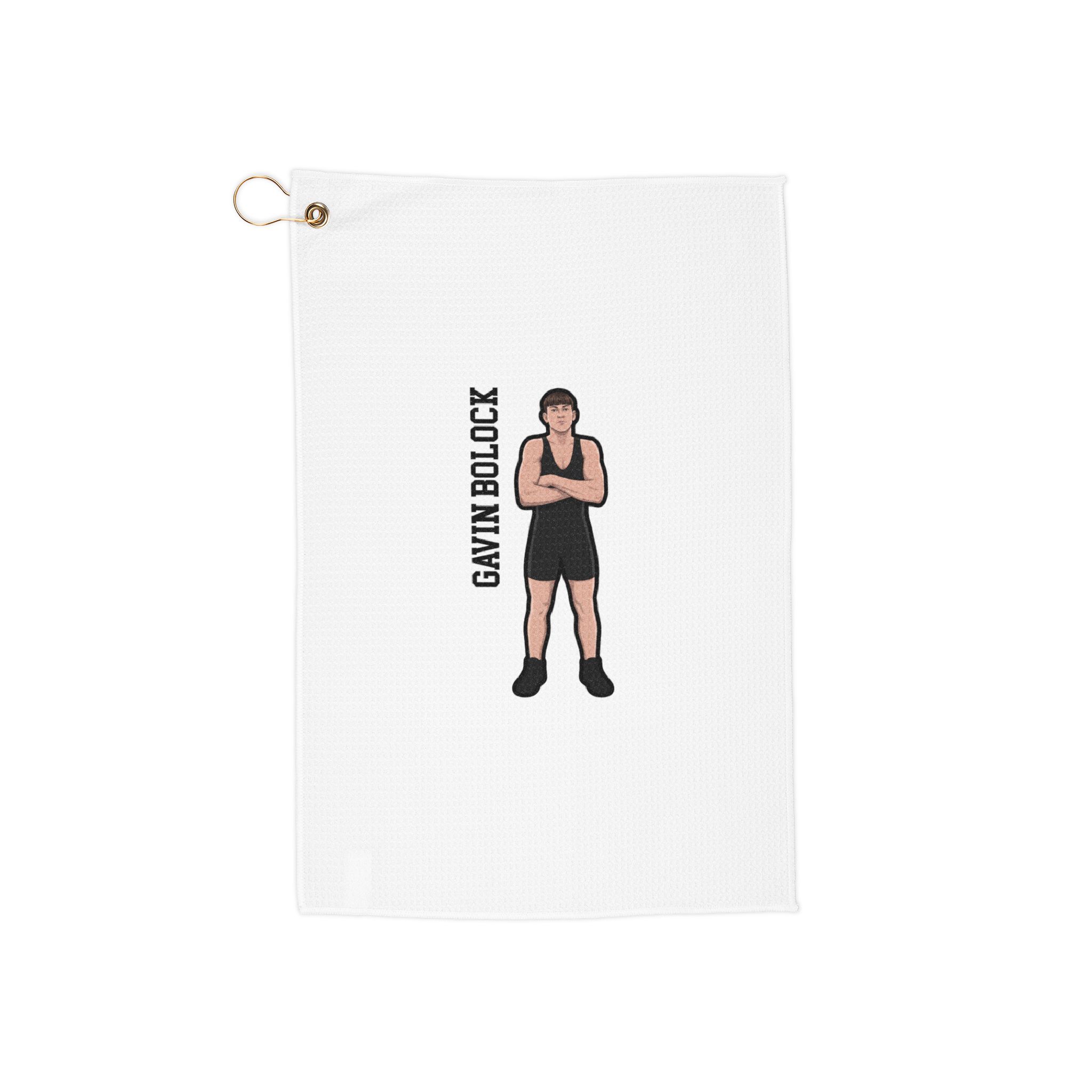 Golf Towel — character_name_vertical in Classic