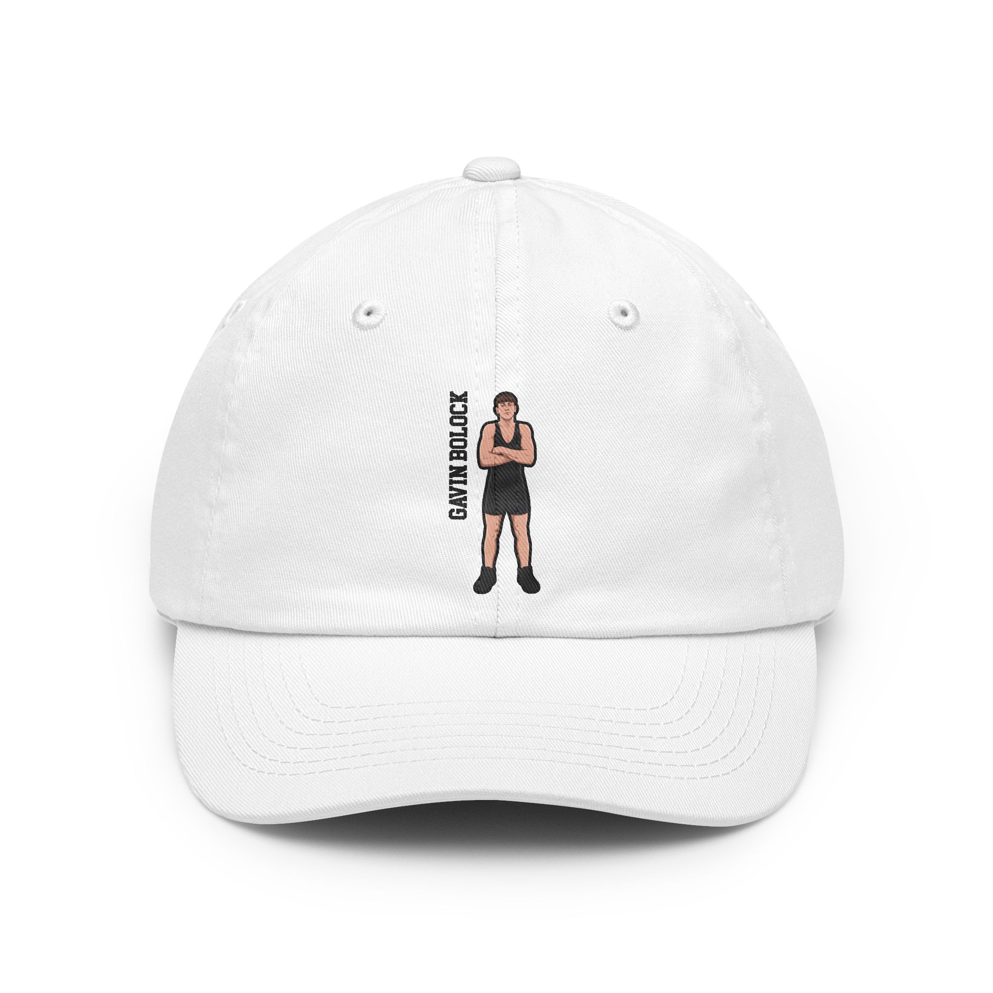 Classic Cap — character_name_vertical in White