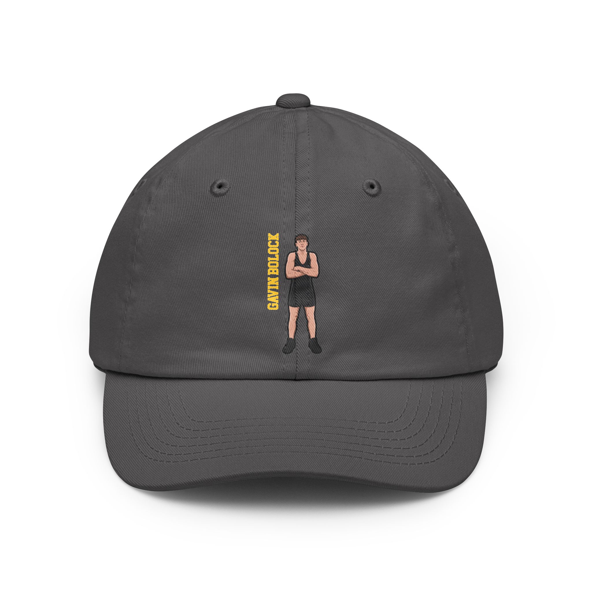 Classic Cap — character_name_vertical in Grey