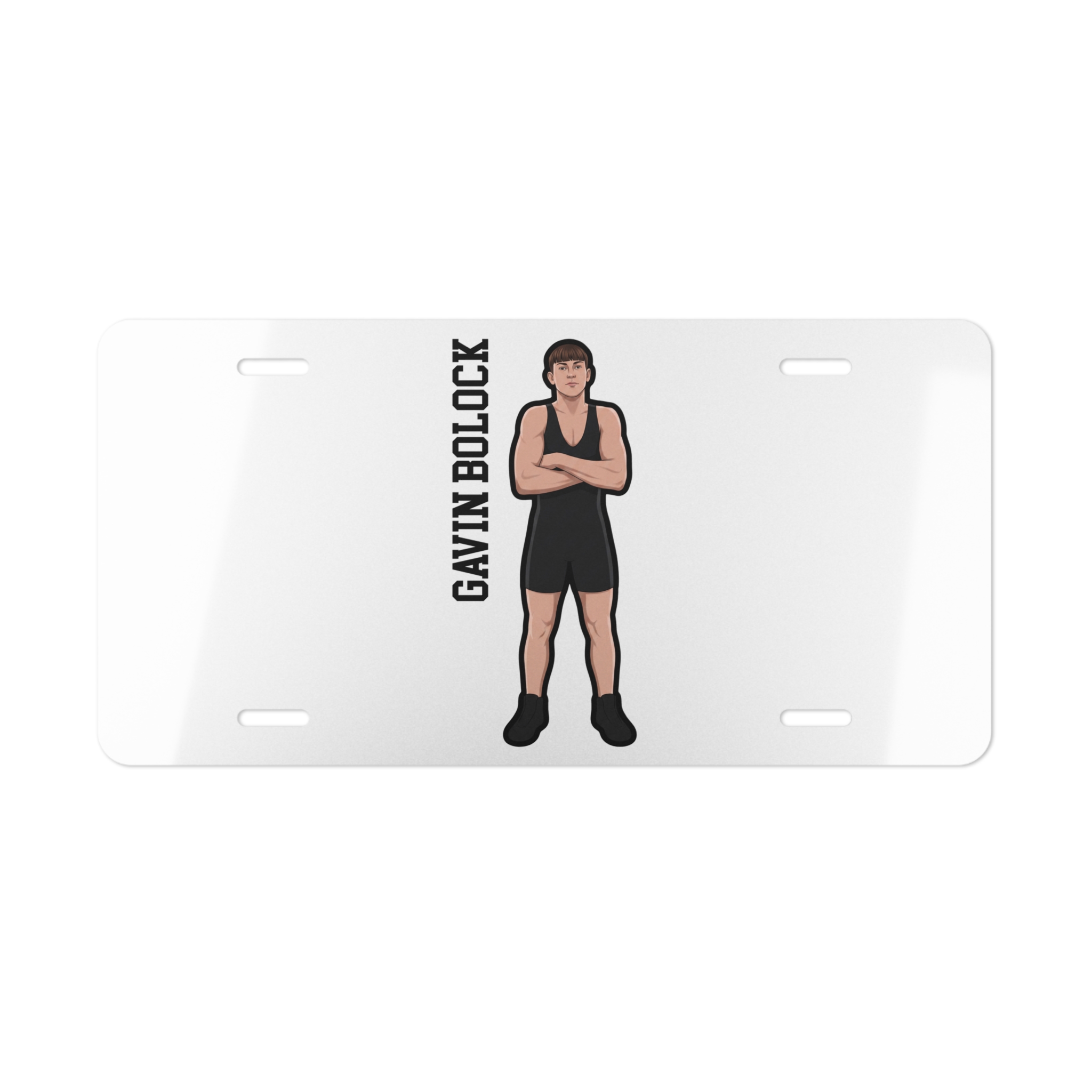License Plate — character_name_vertical in Classic
