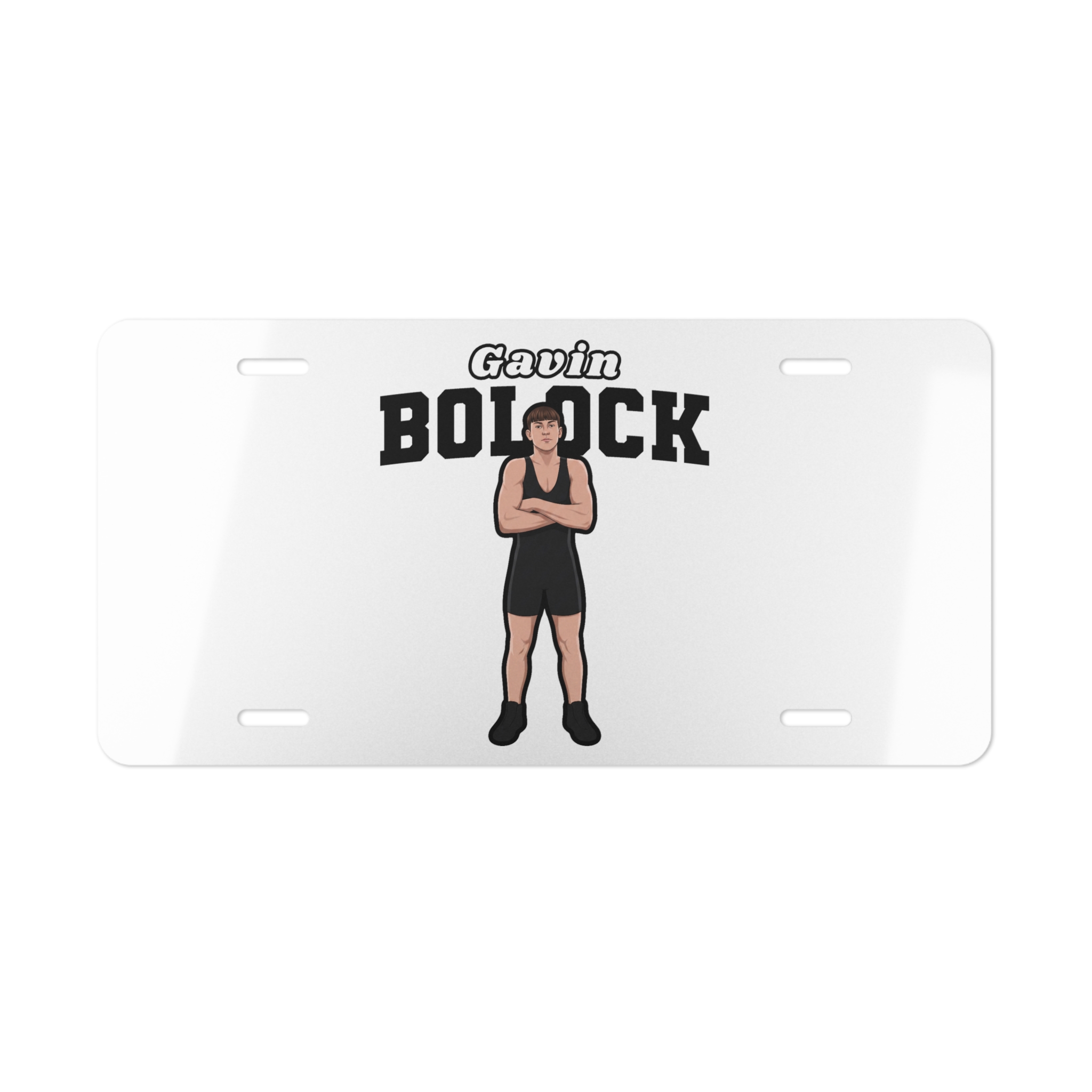 License Plate — character_name_arch in Classic