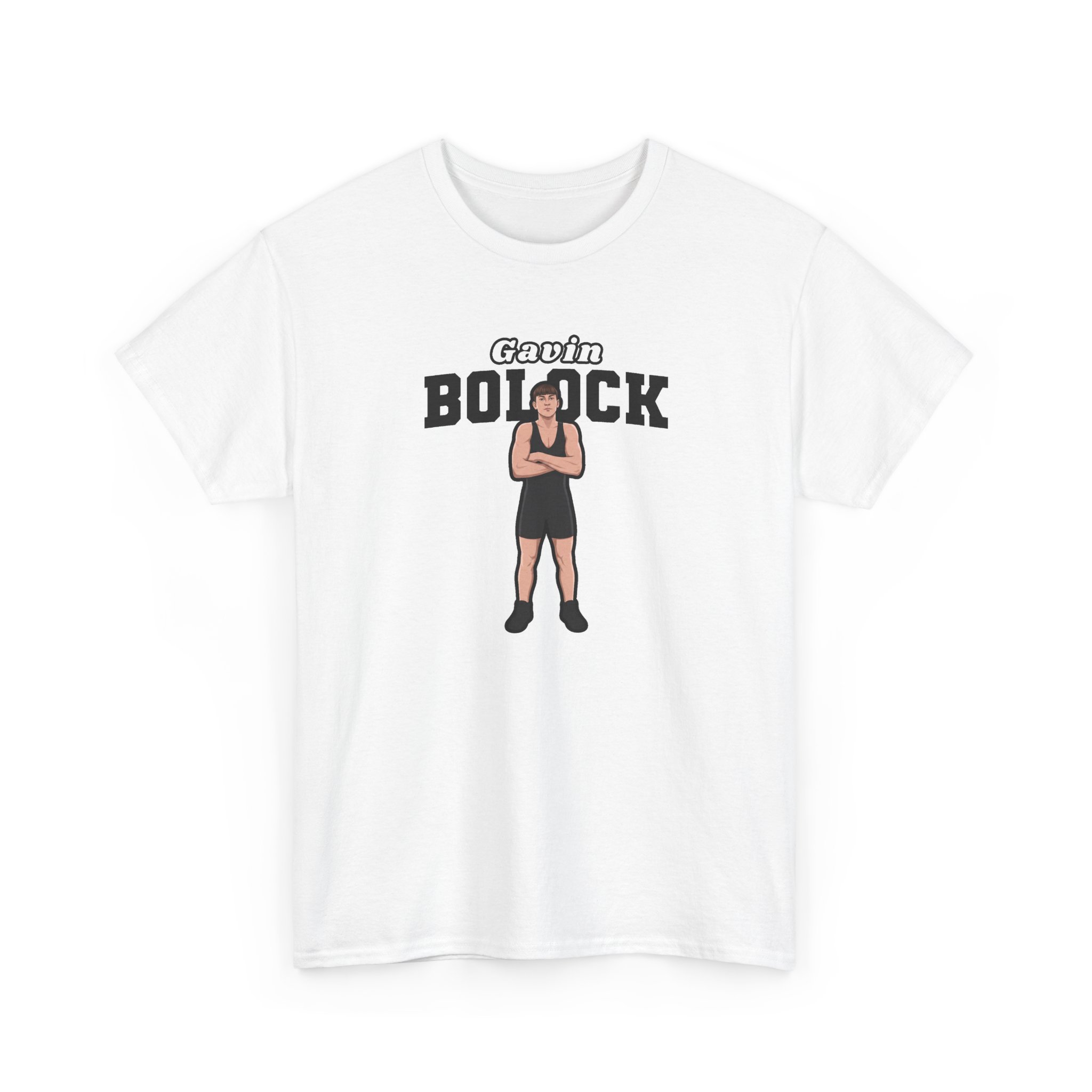 Tee — character_name_arch in White