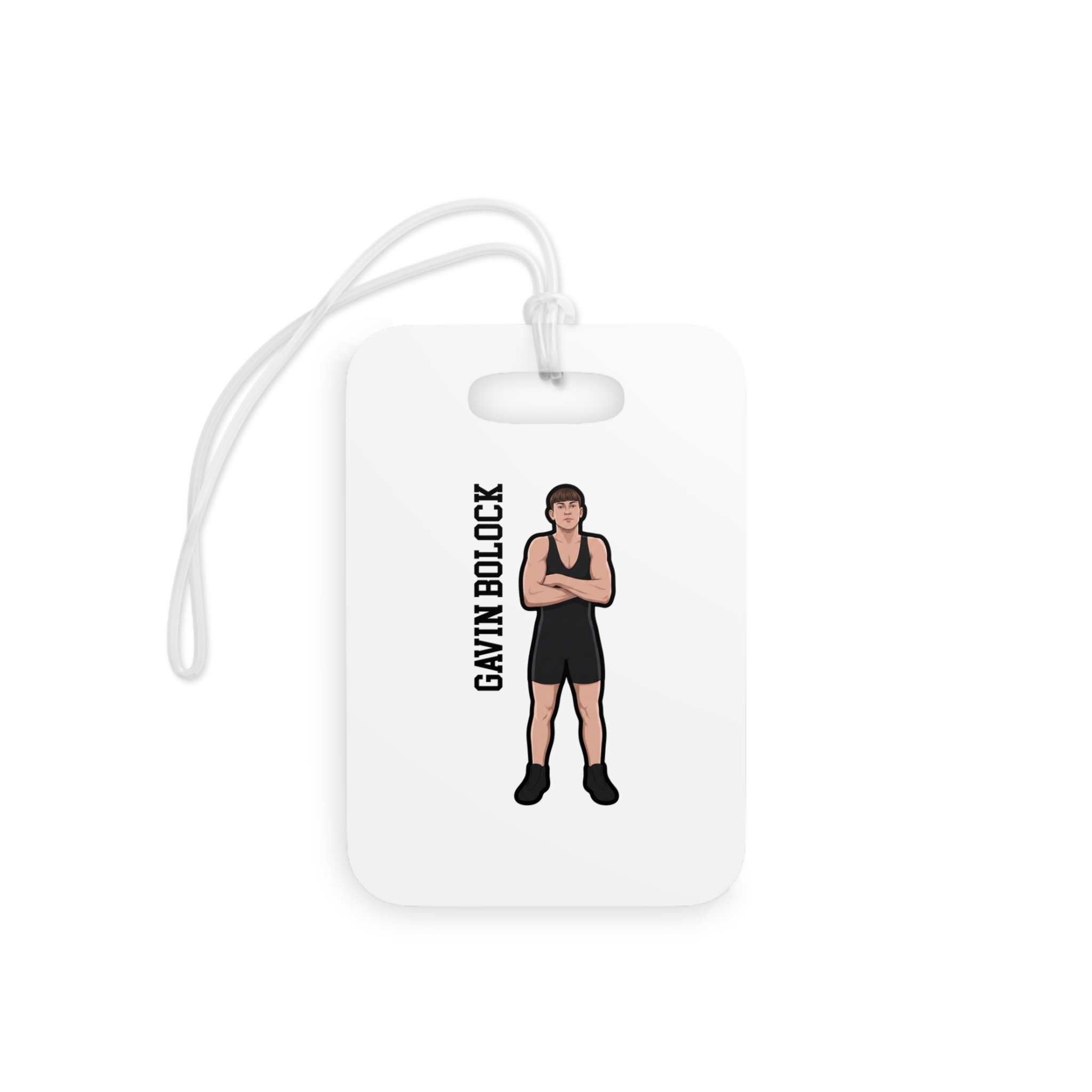 Bag Tag — character_name_vertical in Classic