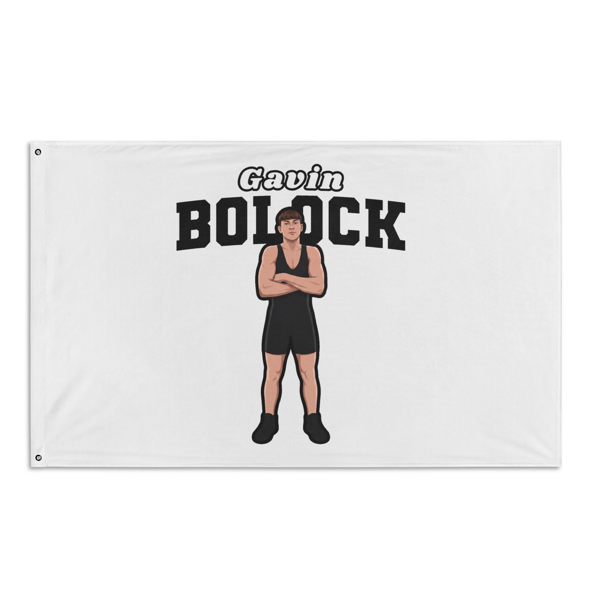 Flag (35 × 56 in) — character_name_arch in Classic