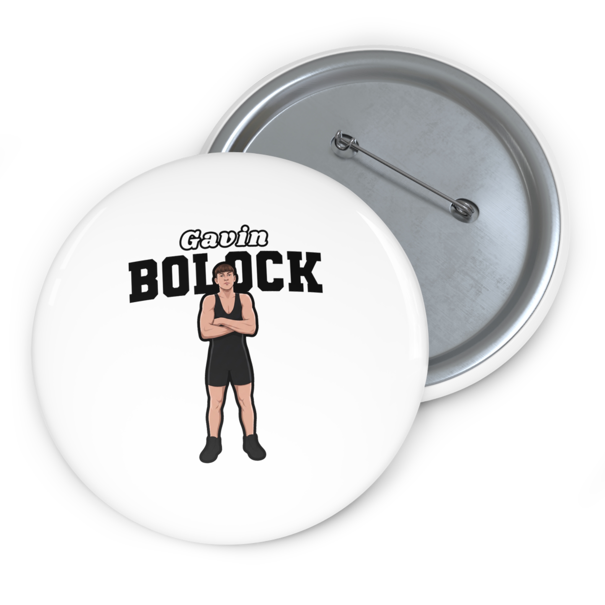 Game Day Pin — character_name_arch in Classic