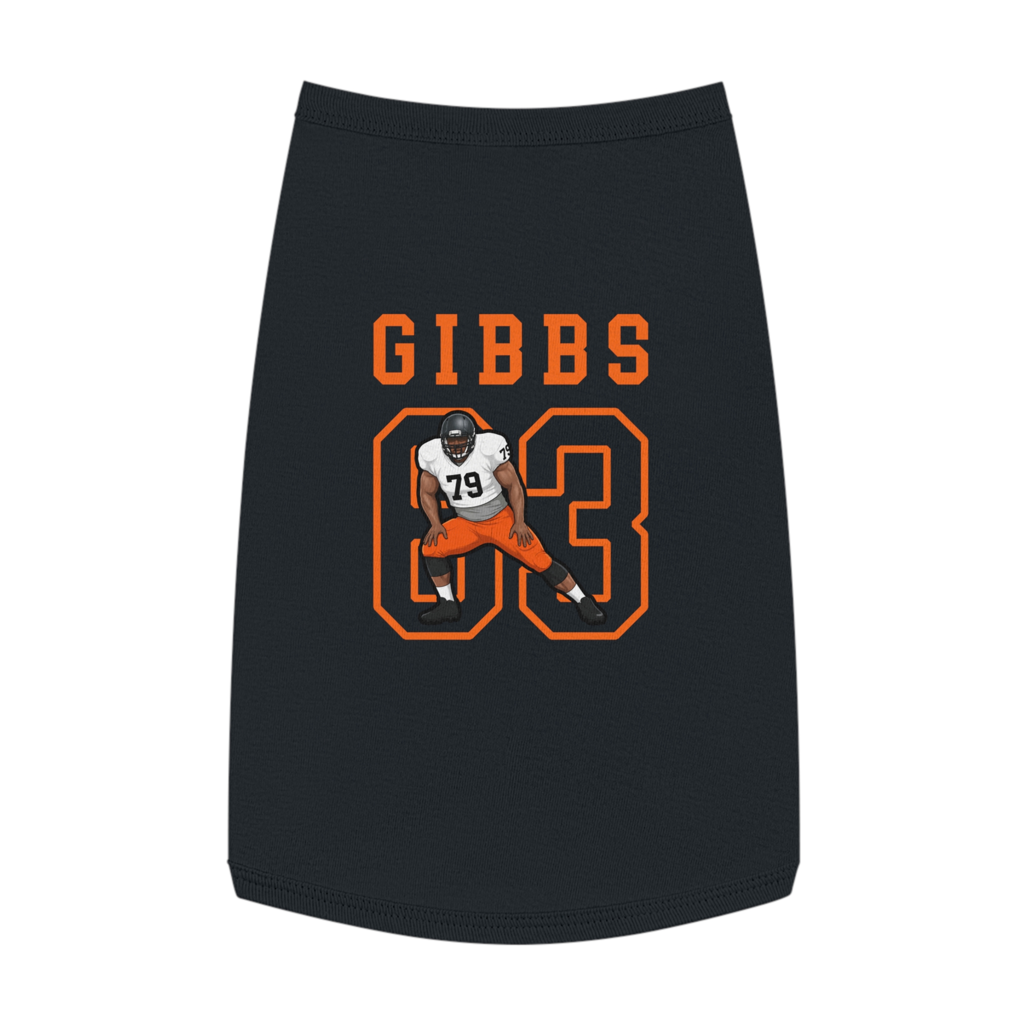 Pet Tank Top — character_shirsey in Black