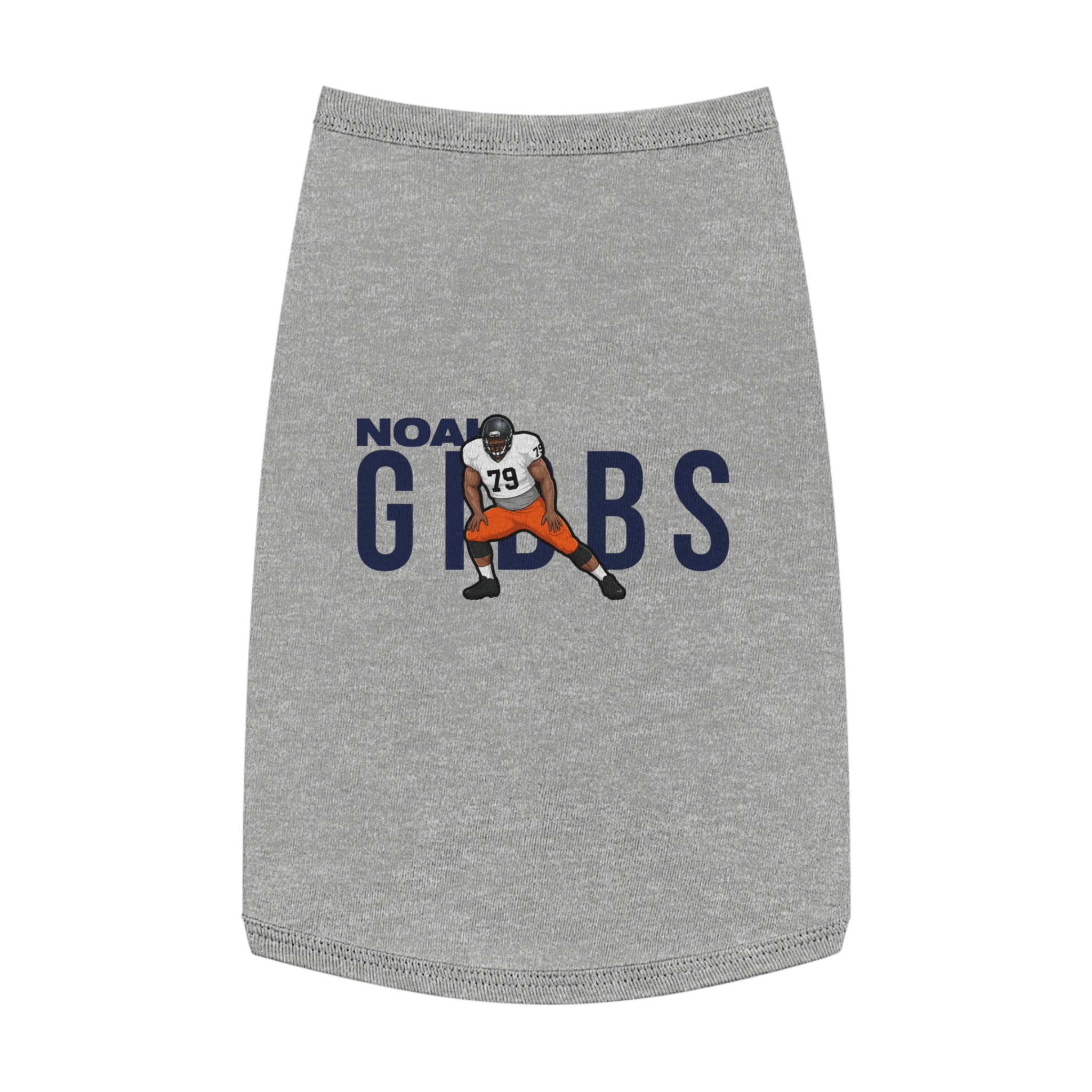 Pet Tank Top — character_player_name in White