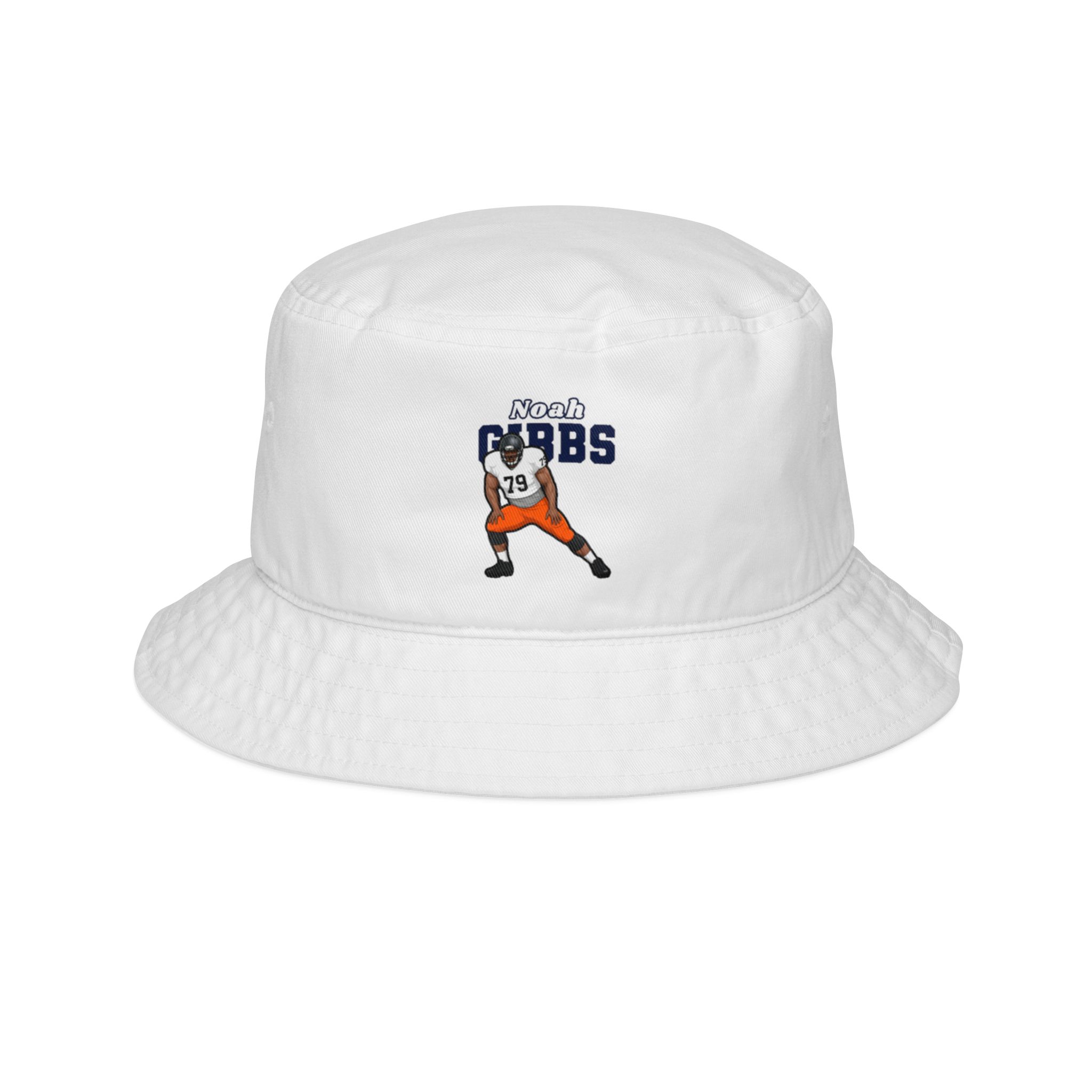Bucket Hat — character_name_arch in White