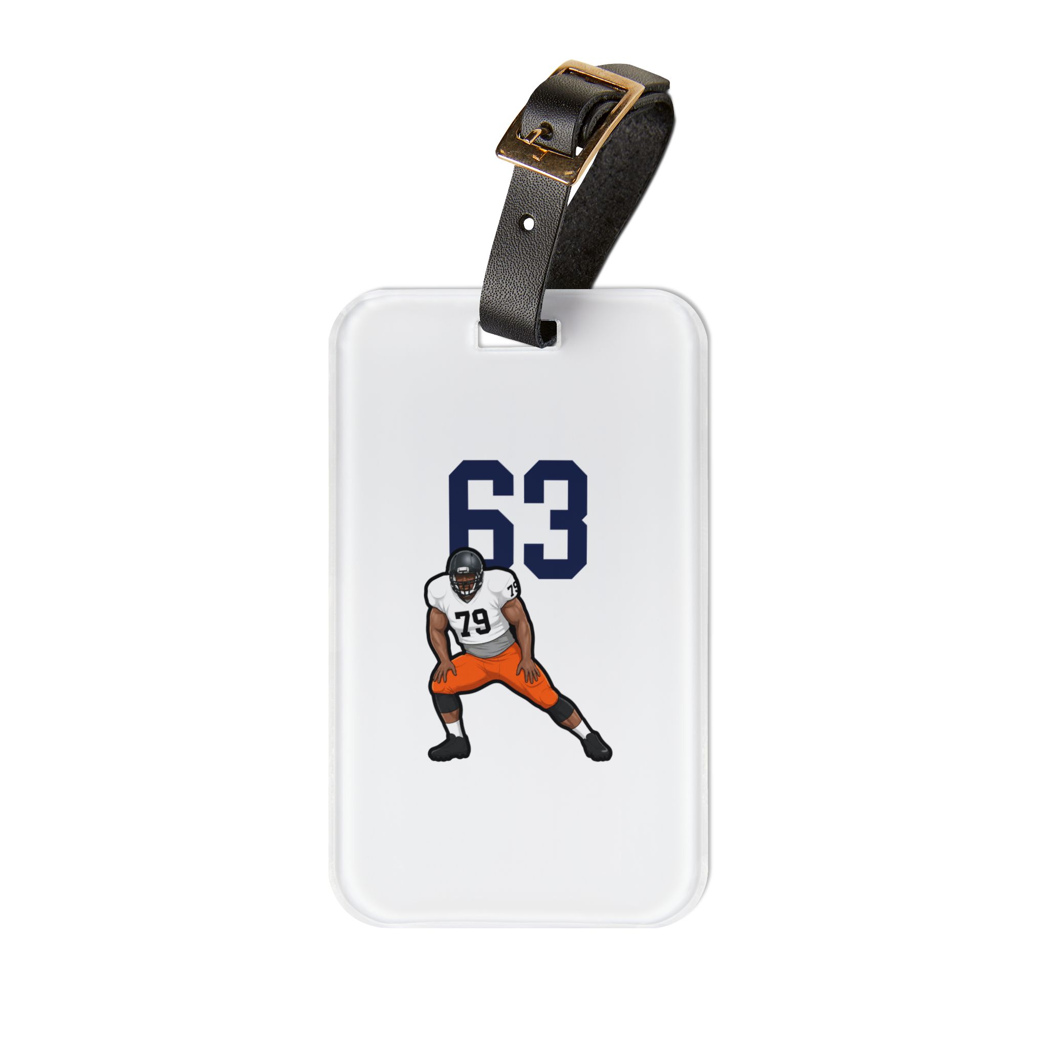 Luggage Tag — character_number_top in Classic