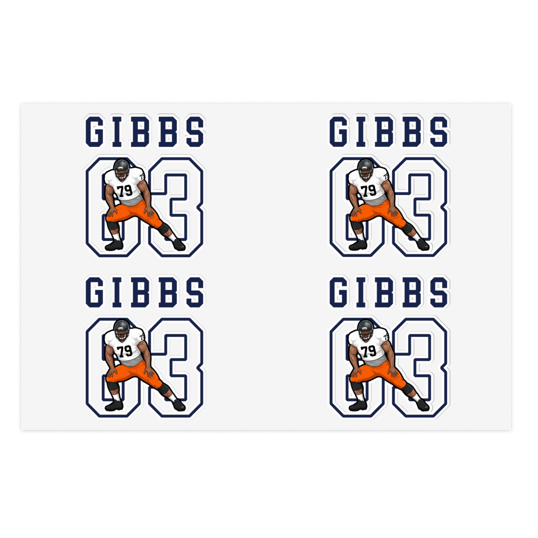 Sticker Sheet — character_shirsey in Classic
