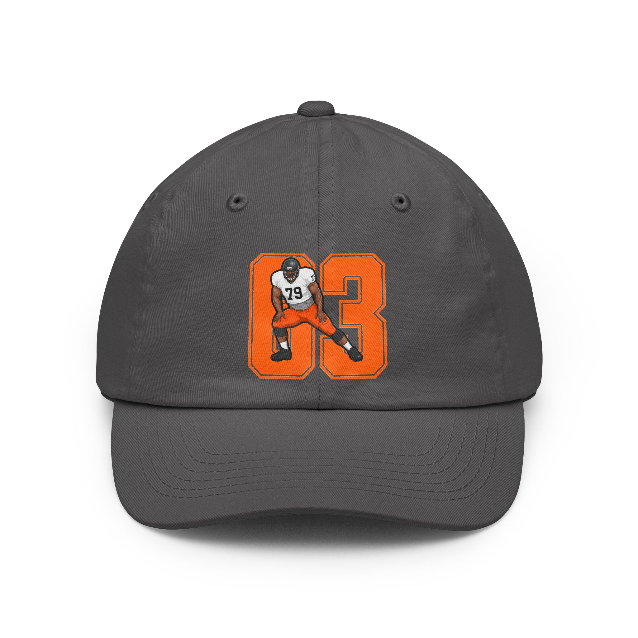 Classic Cap — character_number in Grey