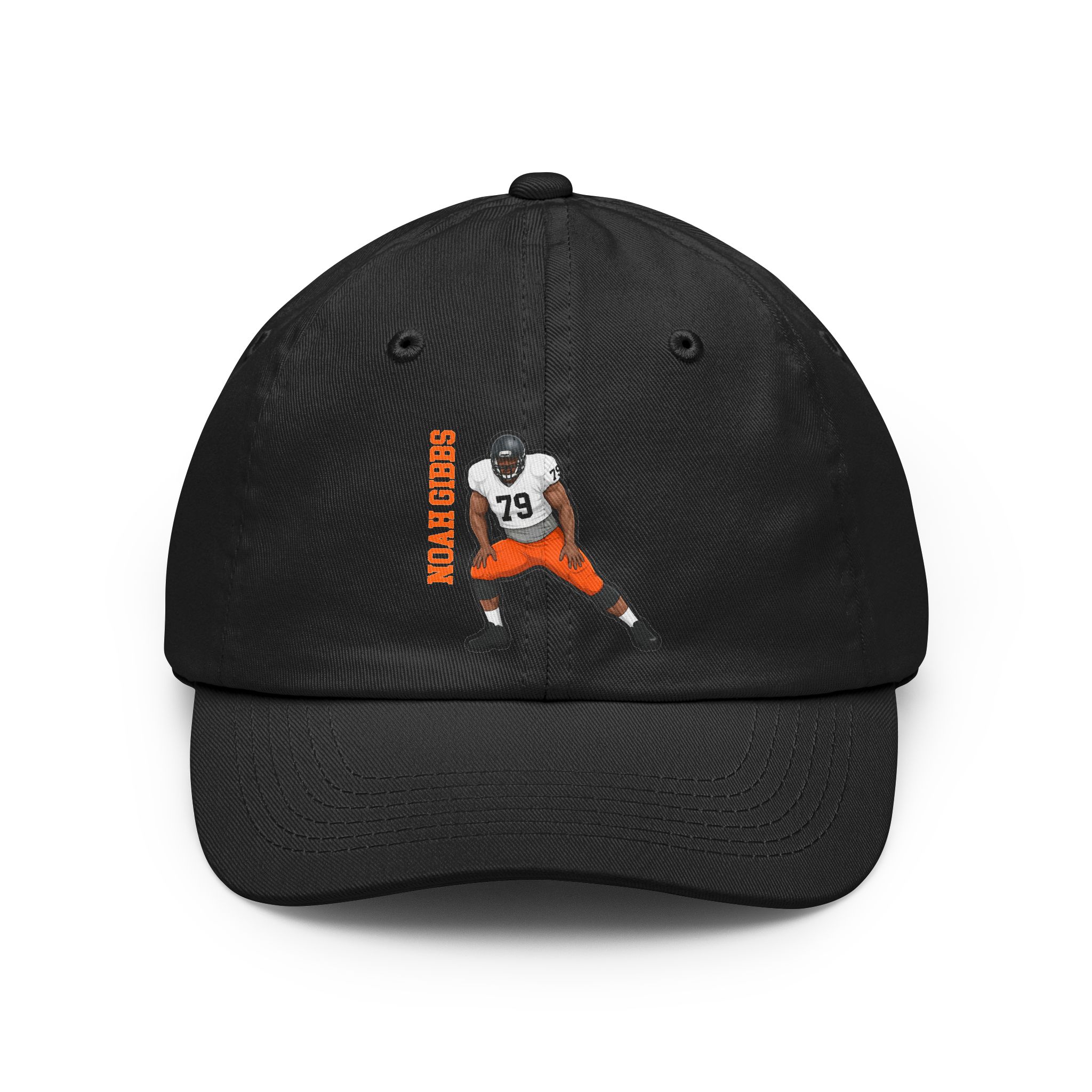 Classic Cap — character_name_vertical in Black