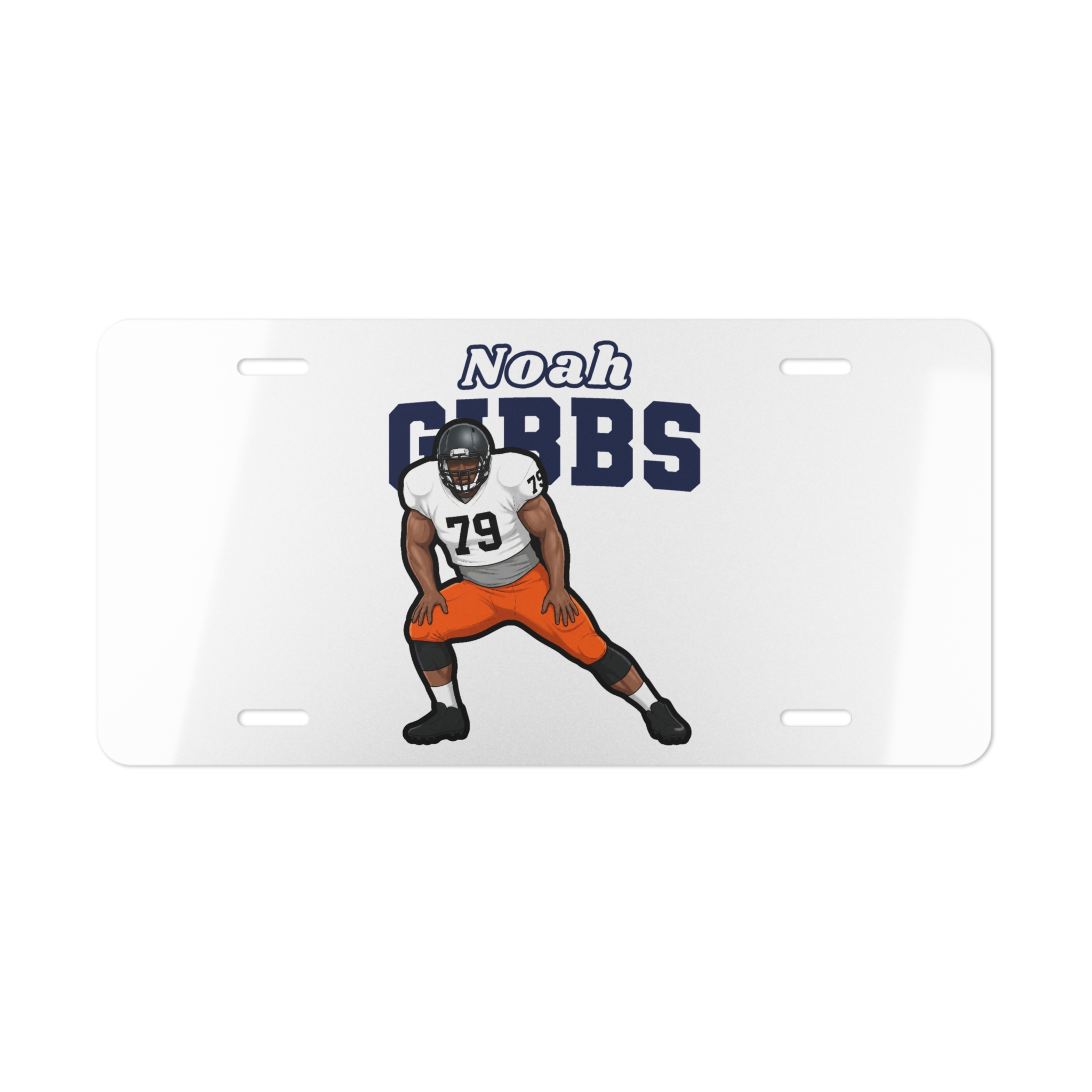 License Plate — character_name_arch in Classic