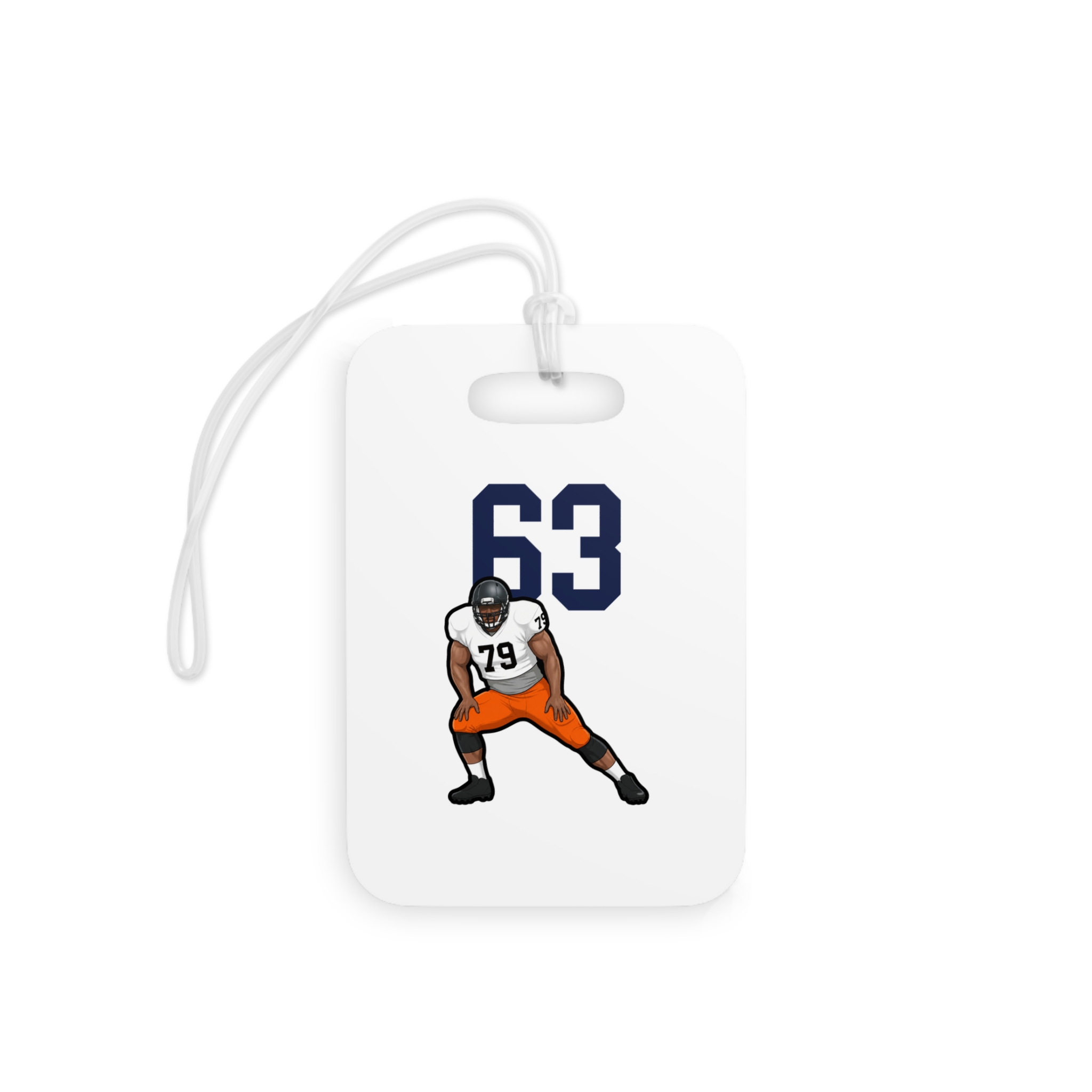 Bag Tag — character_number_top in Classic