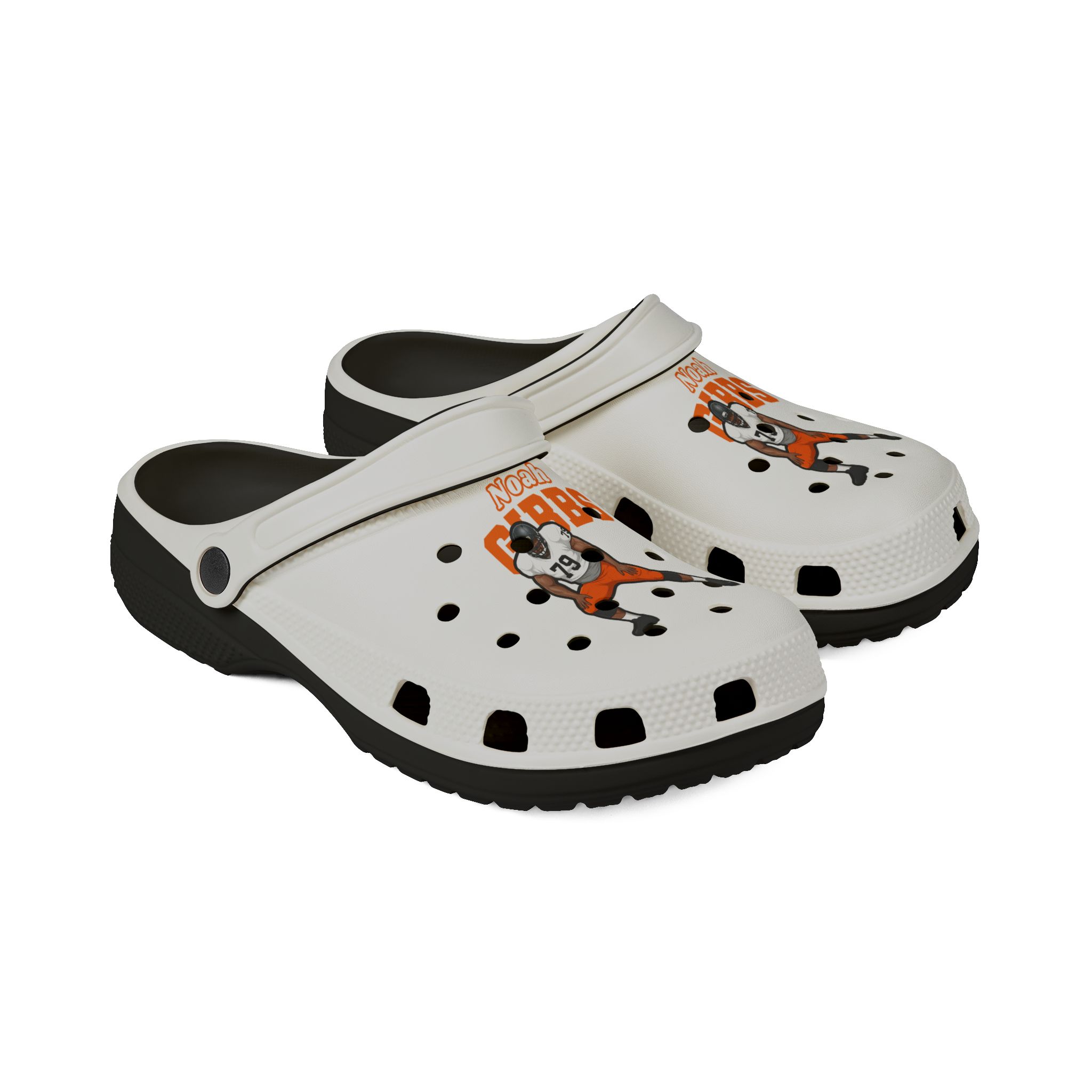 Rubber Clogs — character_name_arch in Black