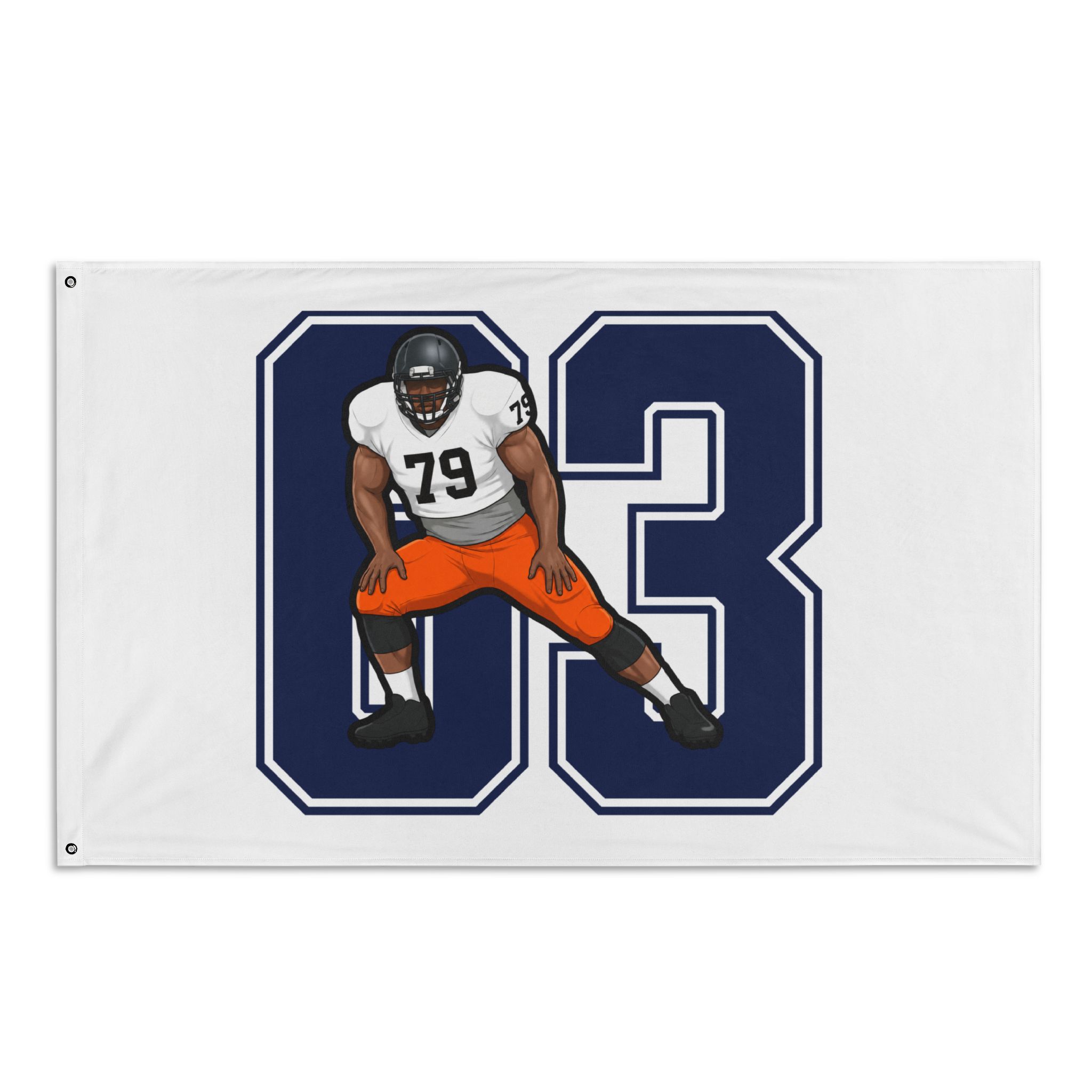 Flag (35 × 56 in) — character_number in Classic