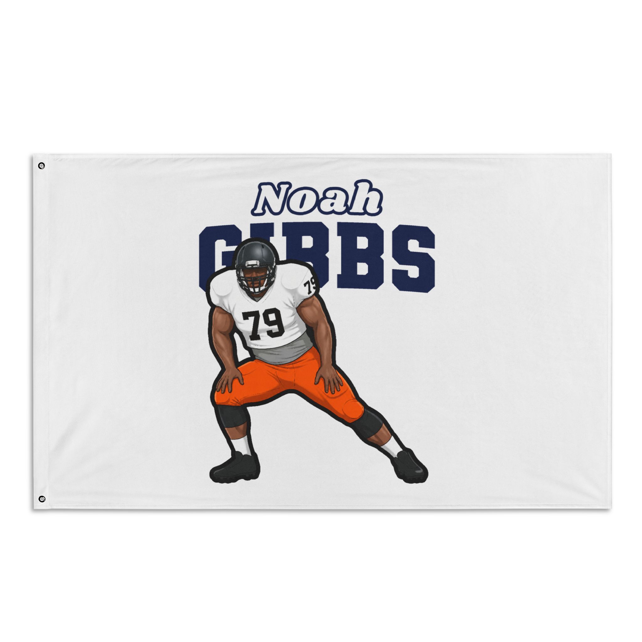 Flag (35 × 56 in) — character_name_arch in Classic