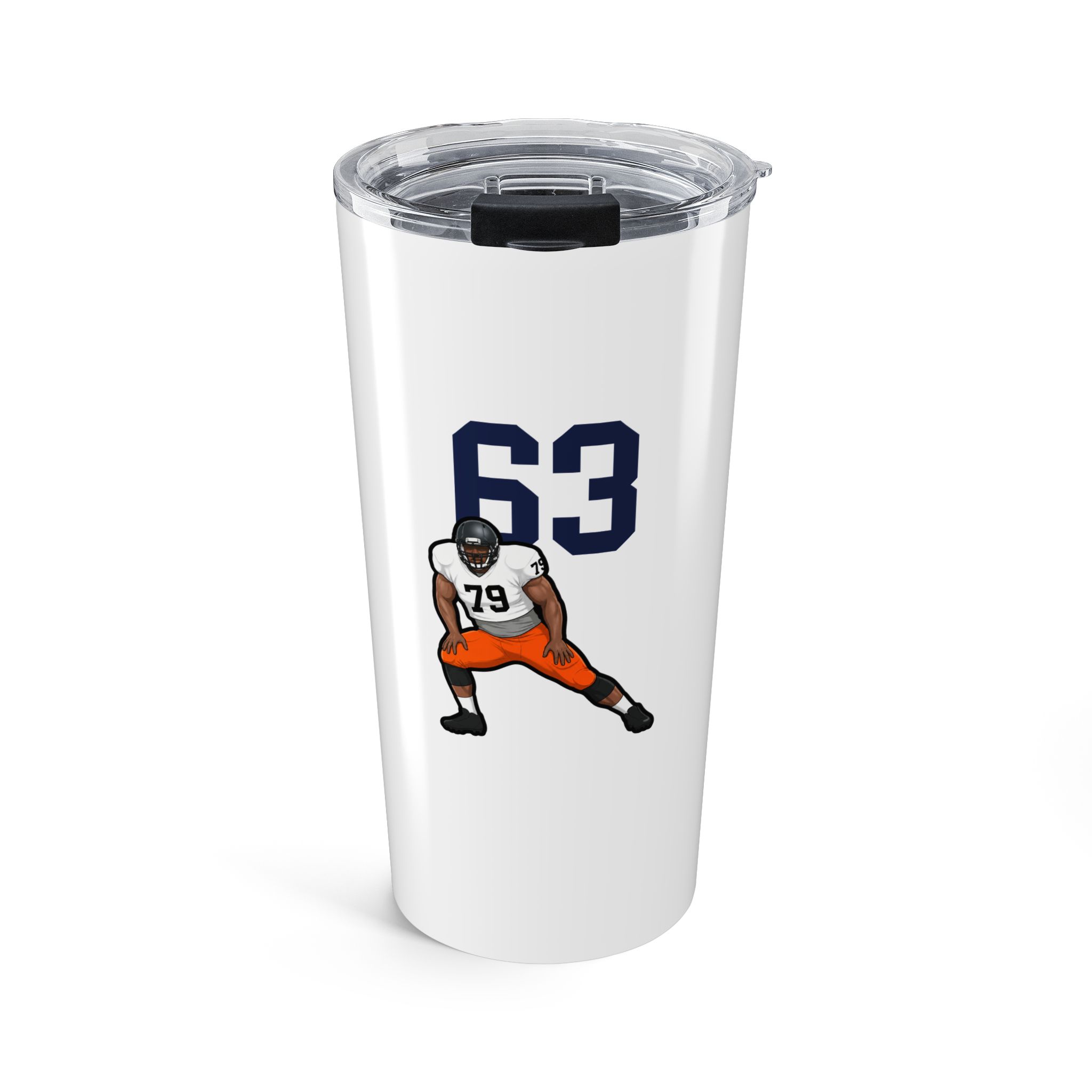 20oz Tumbler — character_number_top in Classic
