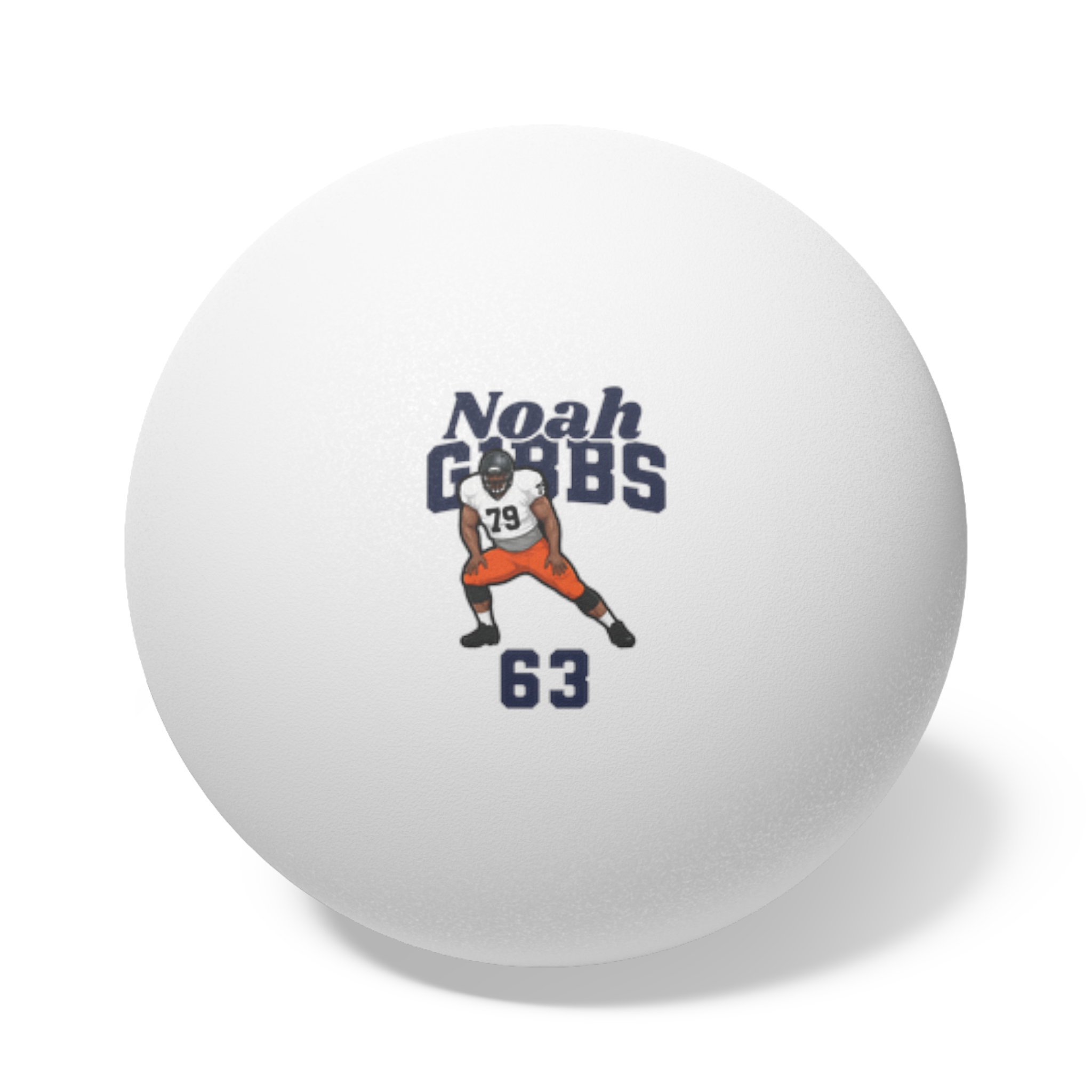 Ping Pong Balls, 6 pcs — character_signature_arch in White