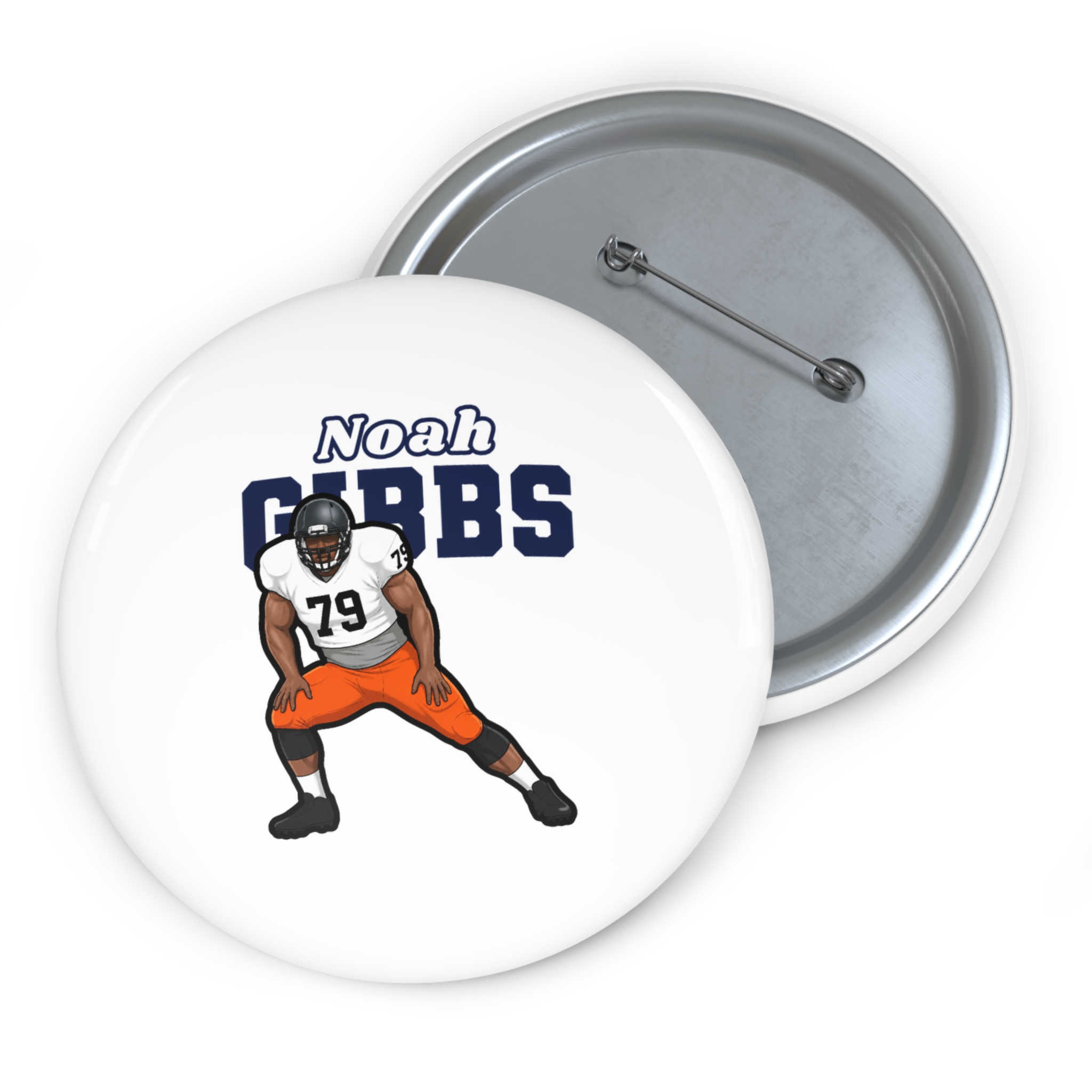Game Day Pin — character_name_arch in Classic