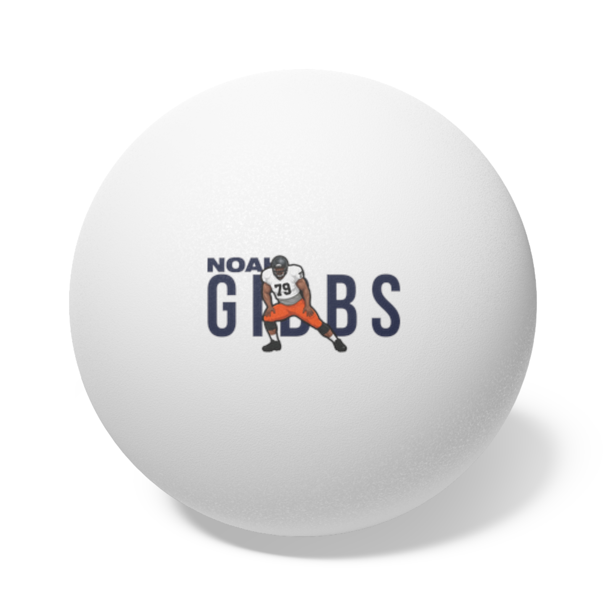 Ping Pong Balls, 6 pcs — character_player_name in White