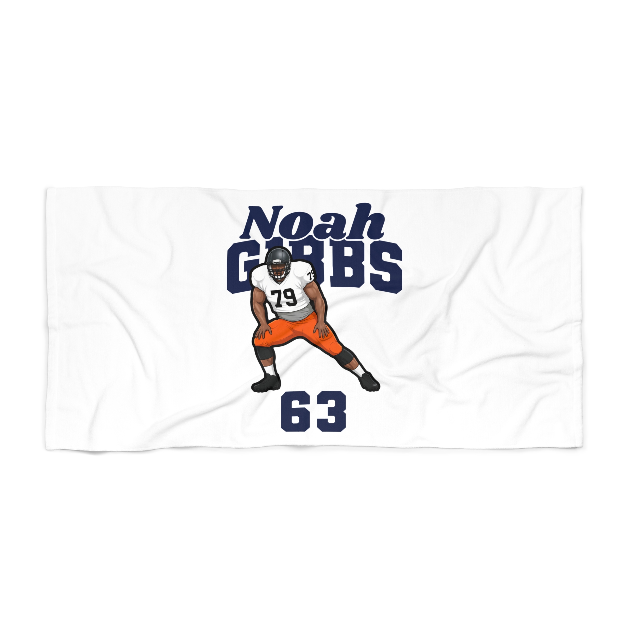 Beach Towel — character_signature_arch in Classic