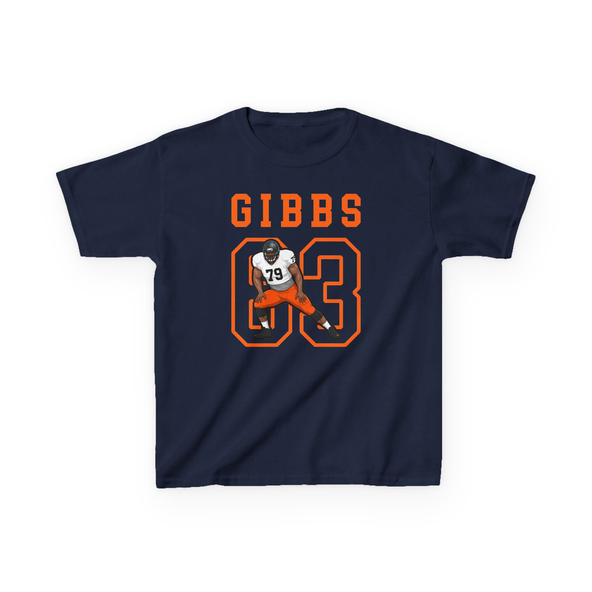 Youth Tee — character_shirsey in Navy